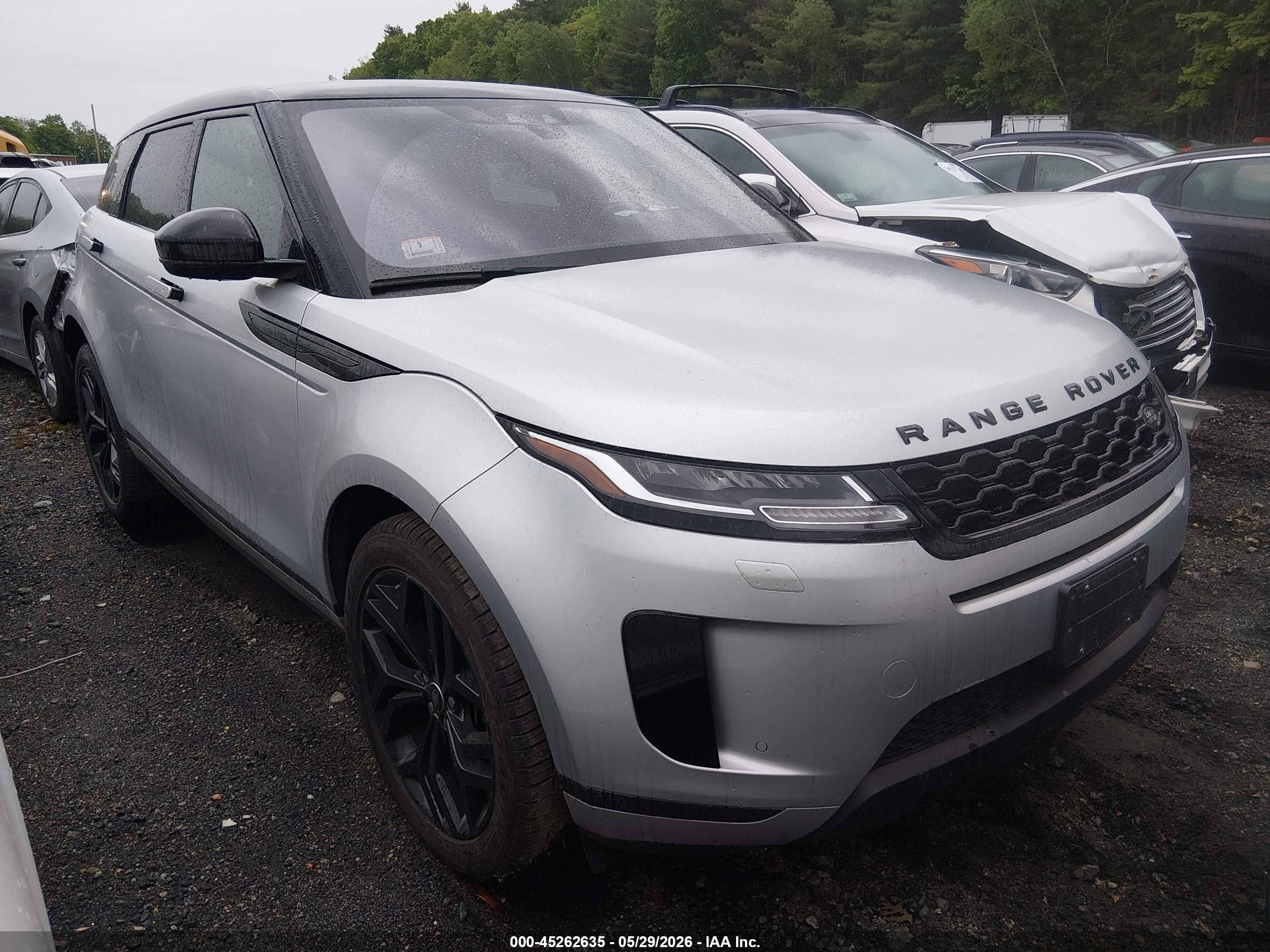 2020 Land Rover Range Rover Evoque S, VIN SALZJ2FX6LH078933 — Rear end