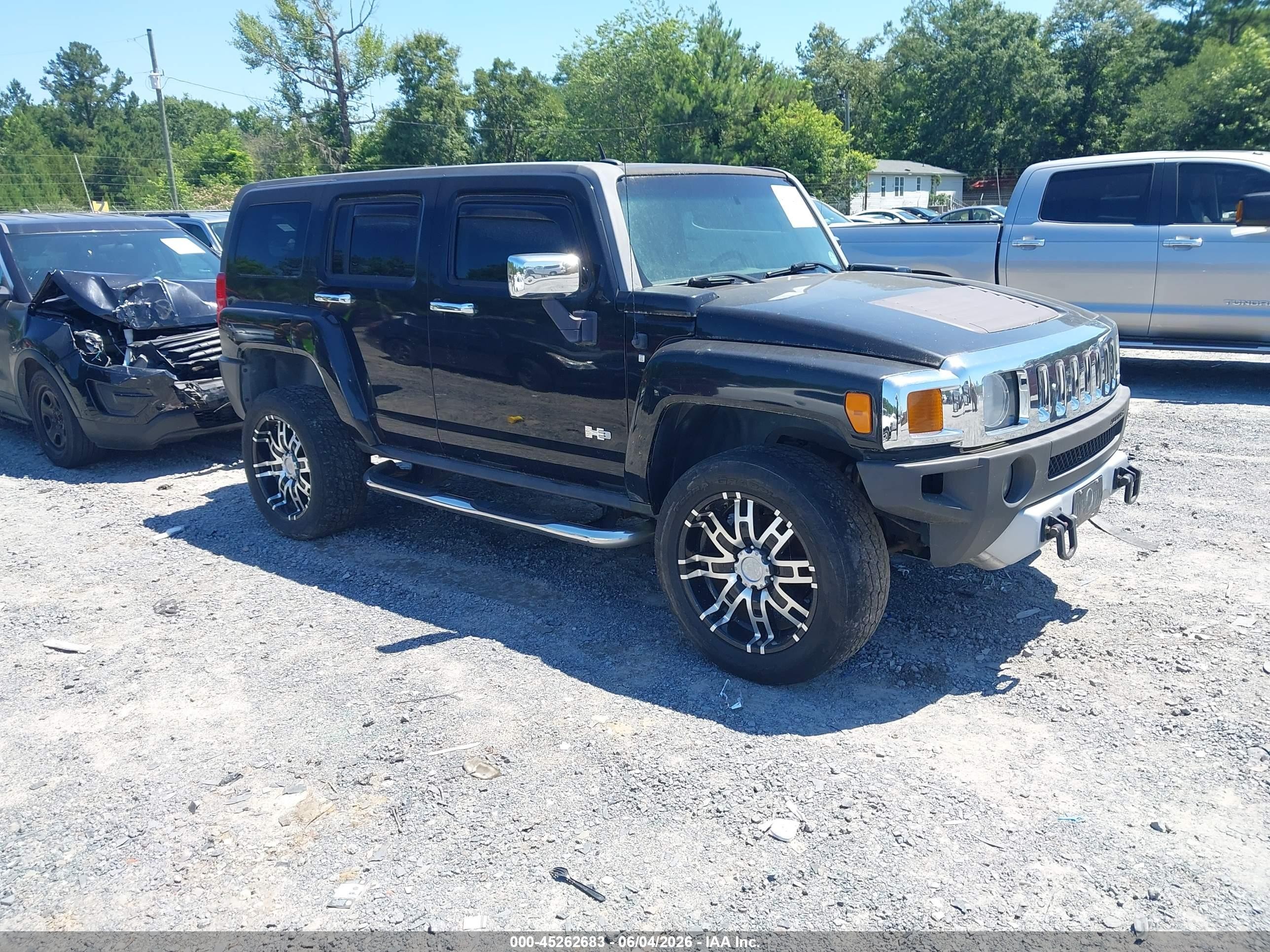 2009 Hummer H3 SUV, VIN 5GTEN13E498114868 — Water / flood