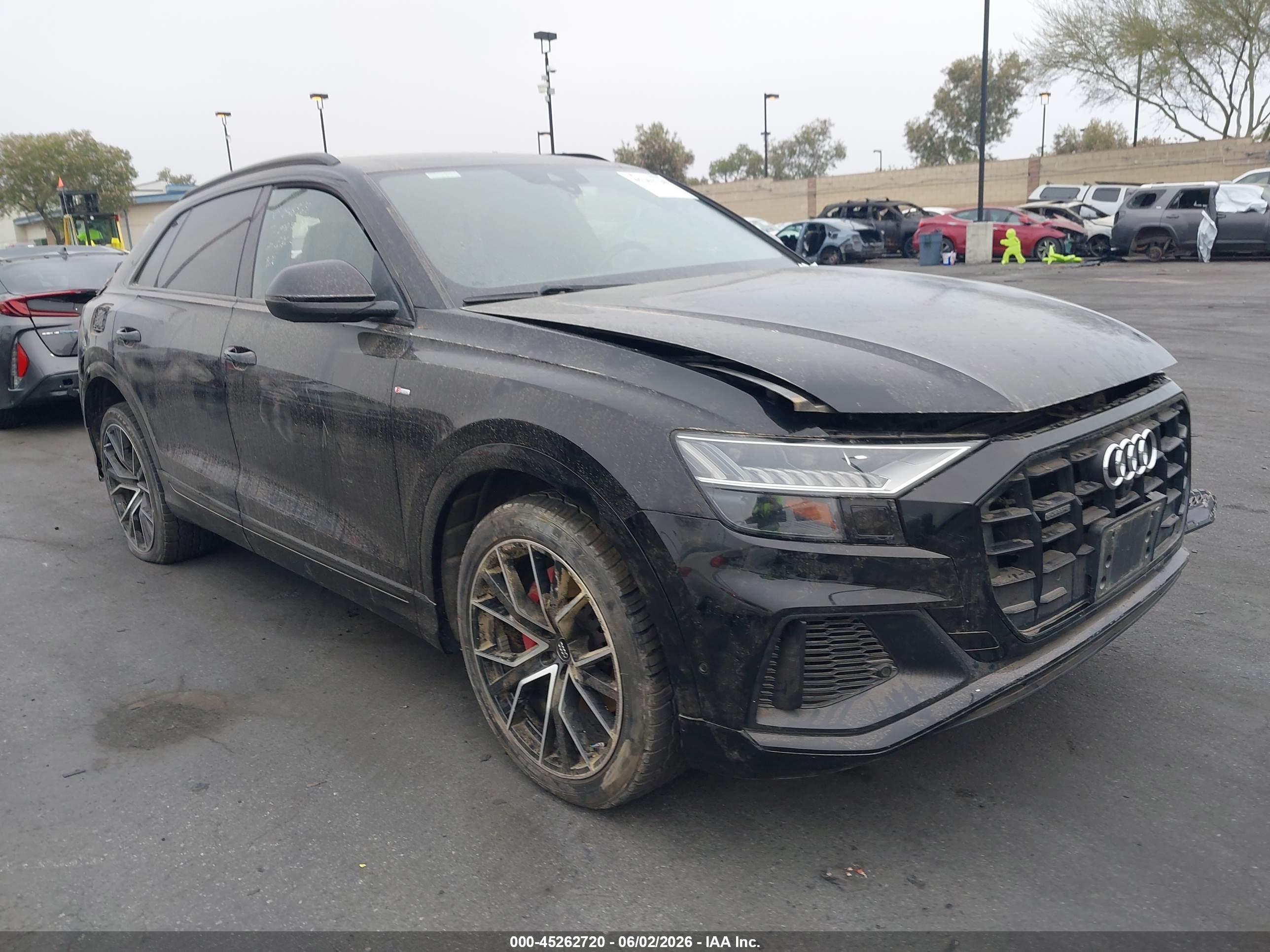 2020 Audi Q8 Premium Plus, VIN WA1EVAF18LD006634 — Vandalism