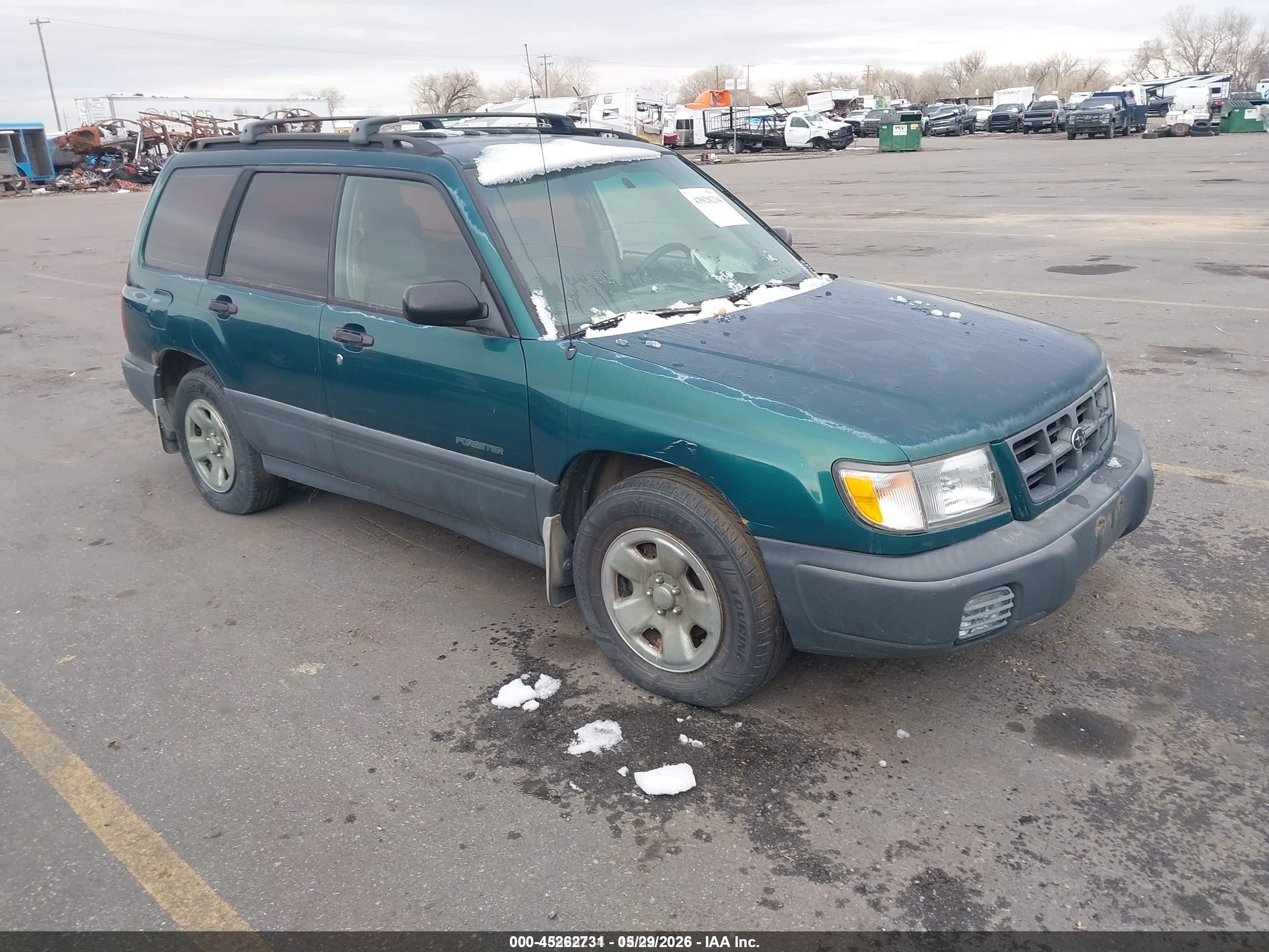 1999 Subaru Forester L, VIN JF1SF6353XG714844 — Механическое