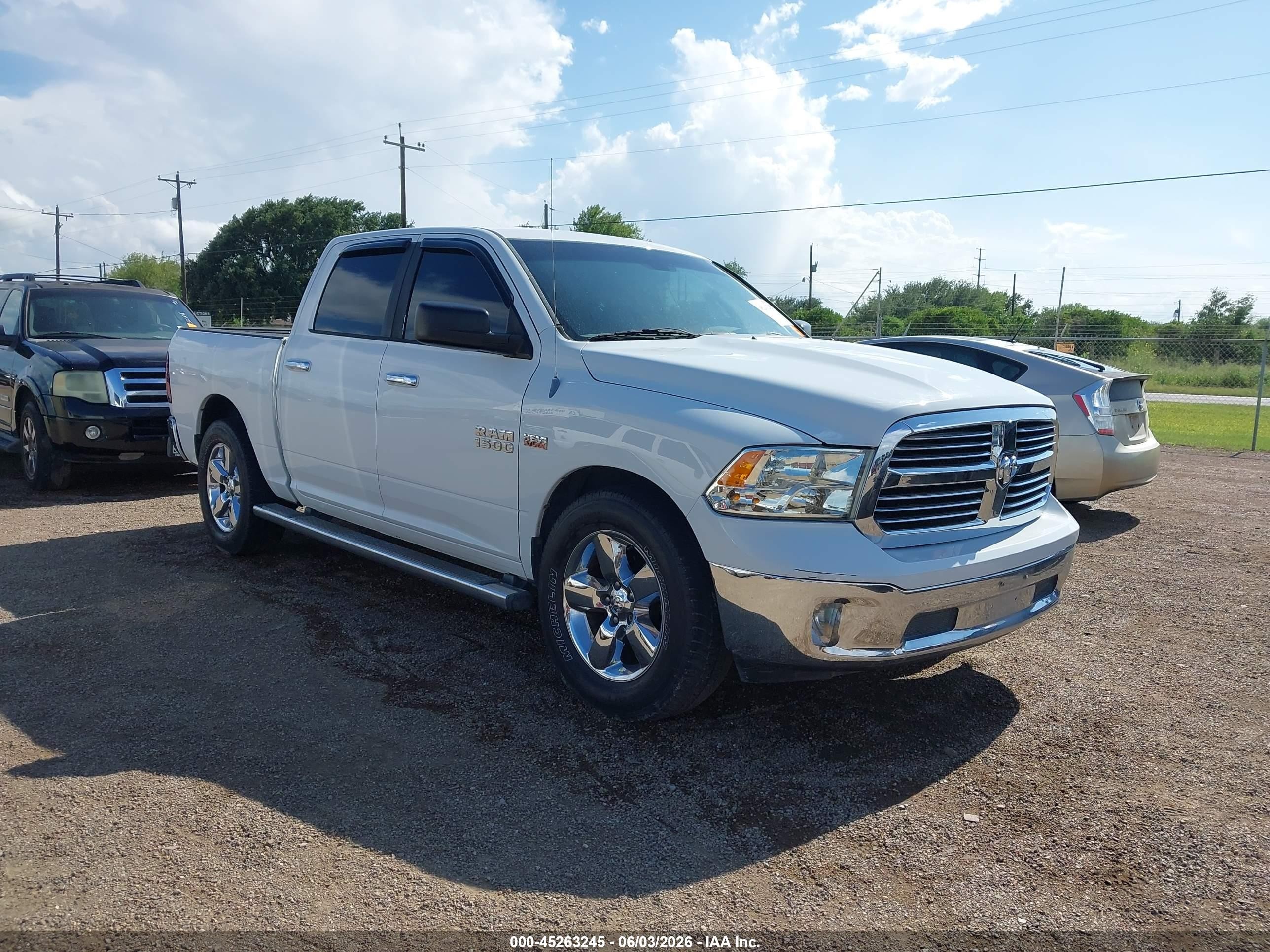 2013 Ram 1500 Big Horn, VIN 1C6RR6LT3DS573269 — Repossession