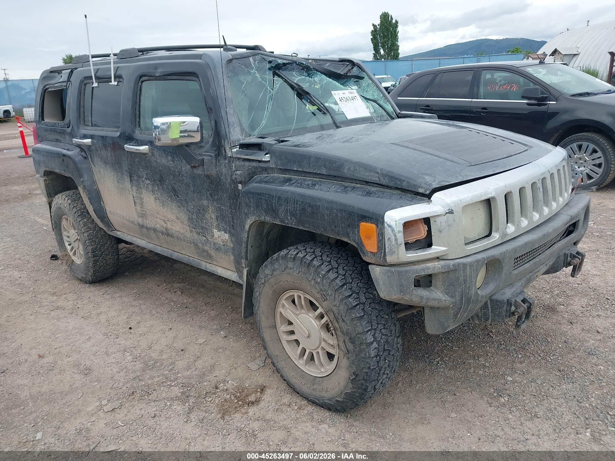 2006 Hummer H3, VIN 5GTDN136268313529 — Rollover