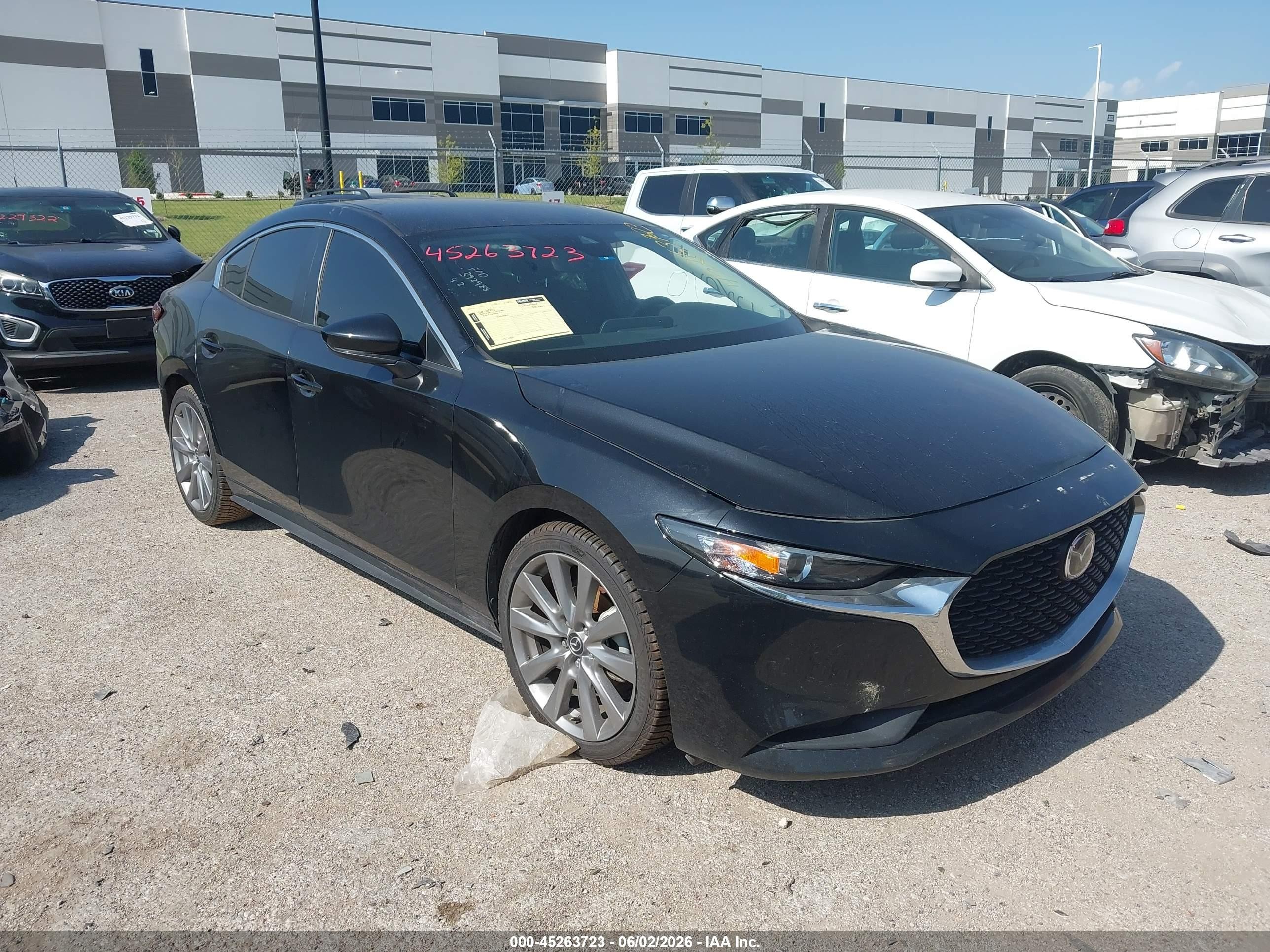 2023 Mazda 3 S Select, VIN 3MZBPABM2PM355962 — Rear end