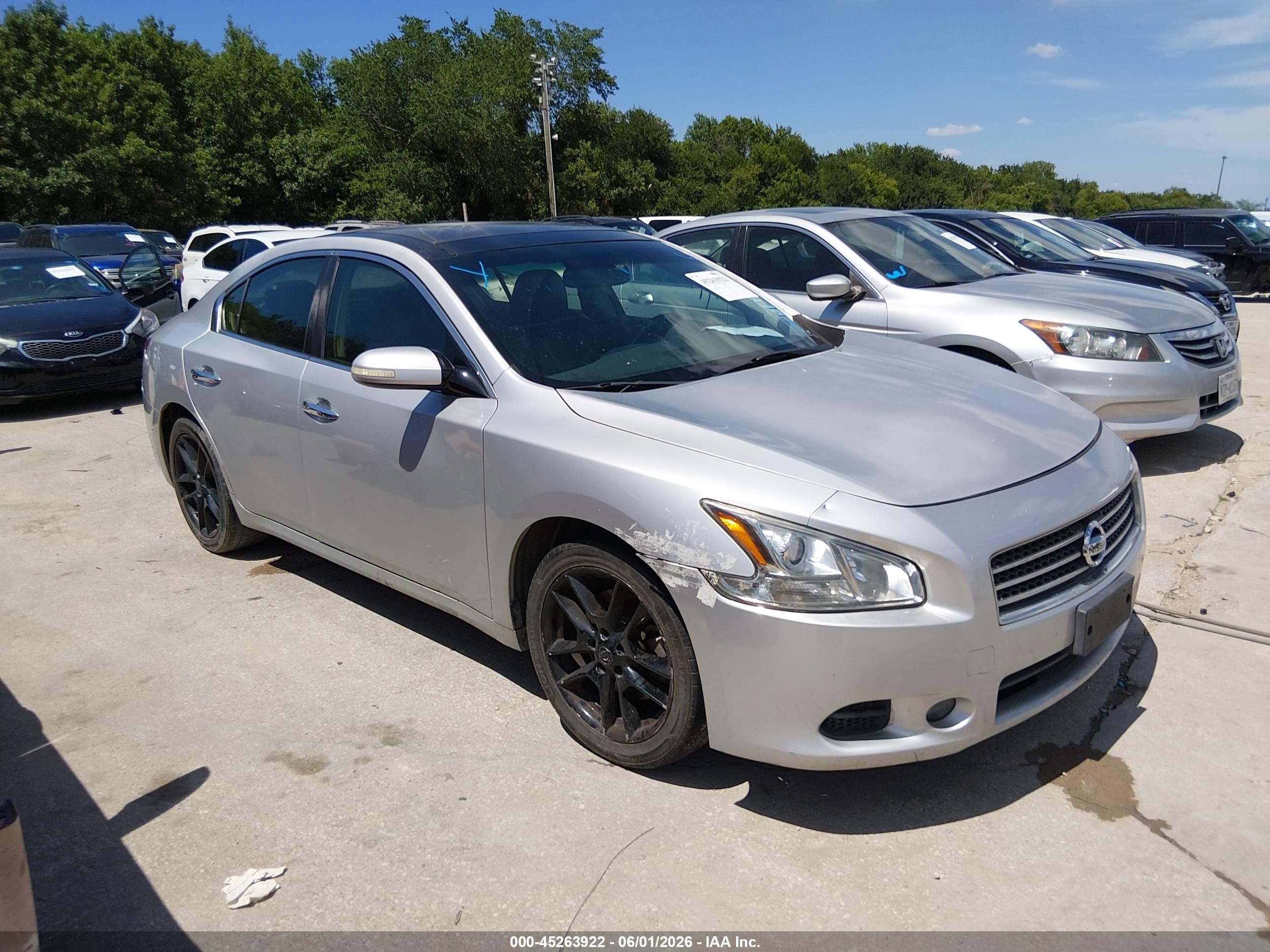 2011 Nissan Maxima SV, VIN 1N4AA5AP3BC801765 — Обычный износ