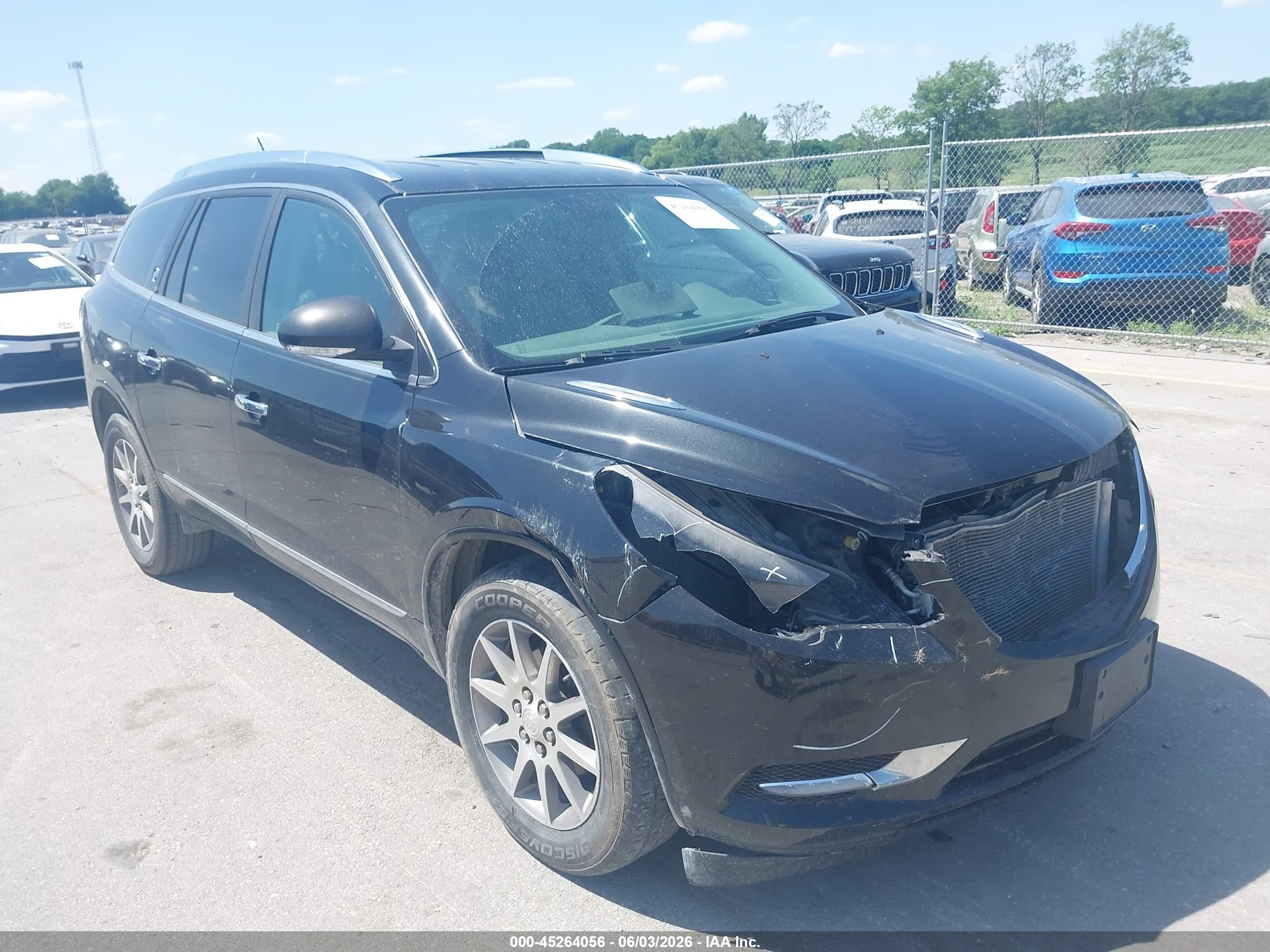 2015 Buick Enclave Leather, VIN 5GAKVBKD3FJ166295 — Front end
