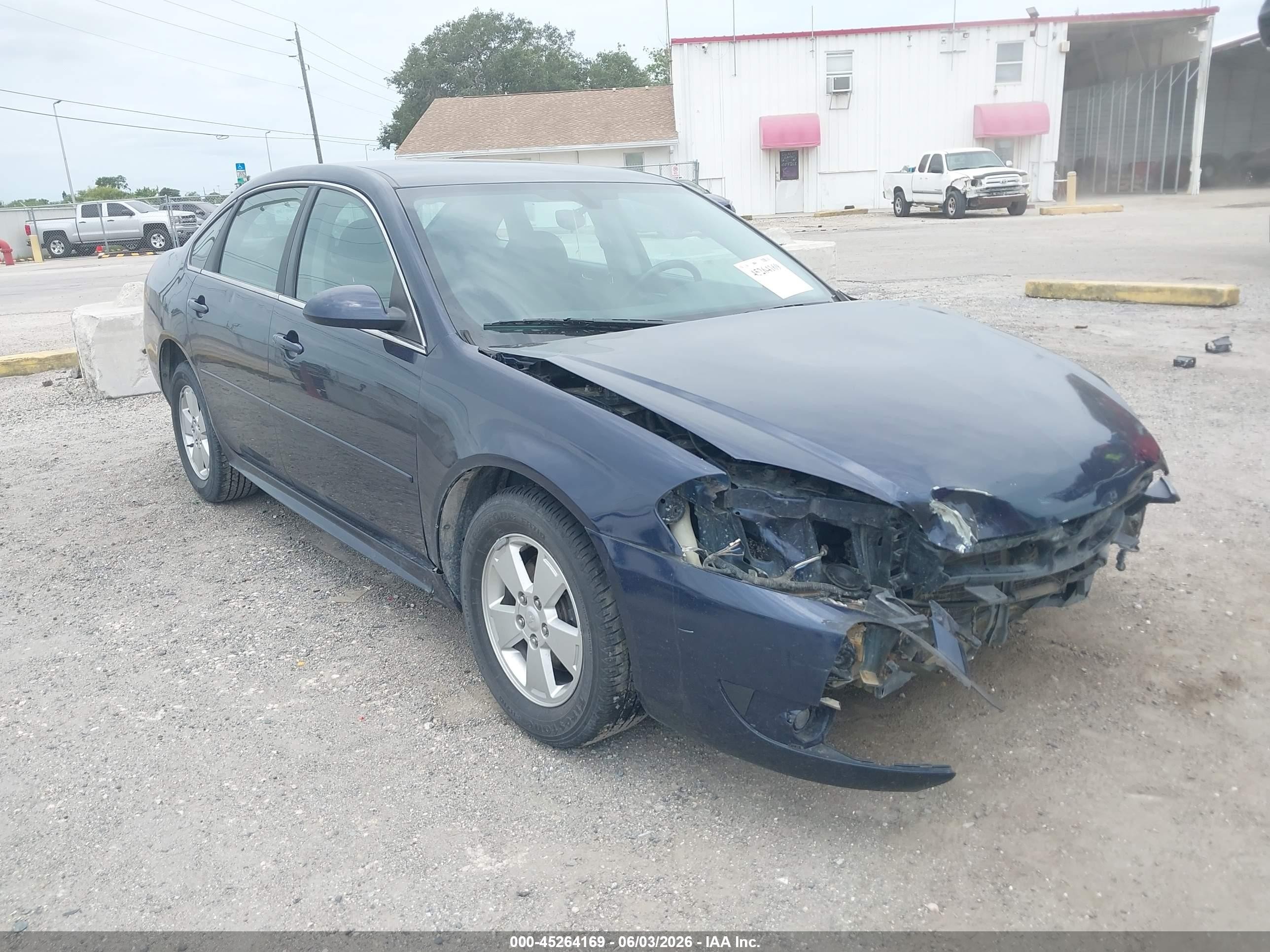 2010 Chevrolet Impala LT, VIN 2G1WB5EK1A1199084 — Front end