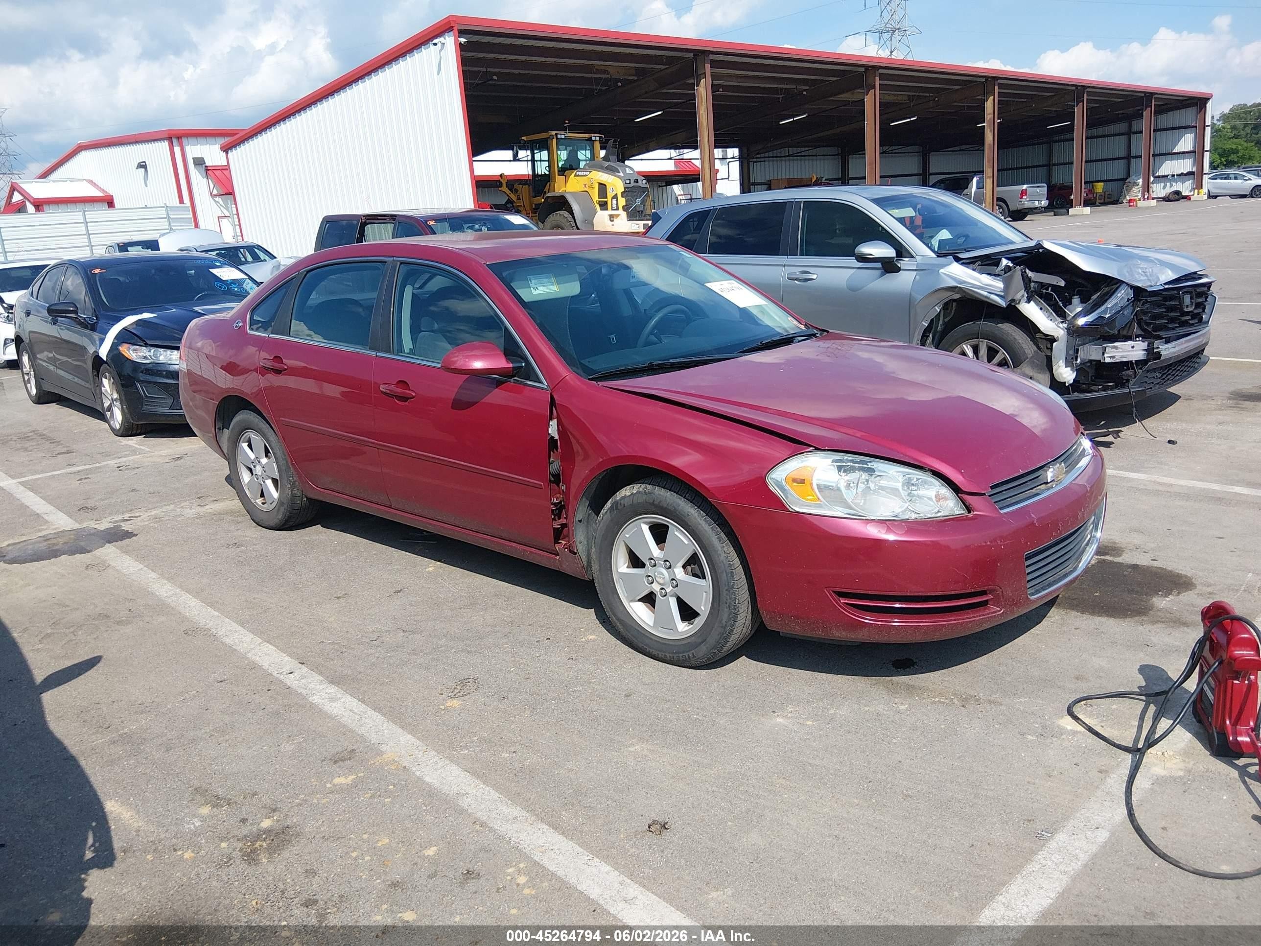 2006 Chevrolet Impala LT 3.5L, VIN 2G1WT55K069246949 — Front end