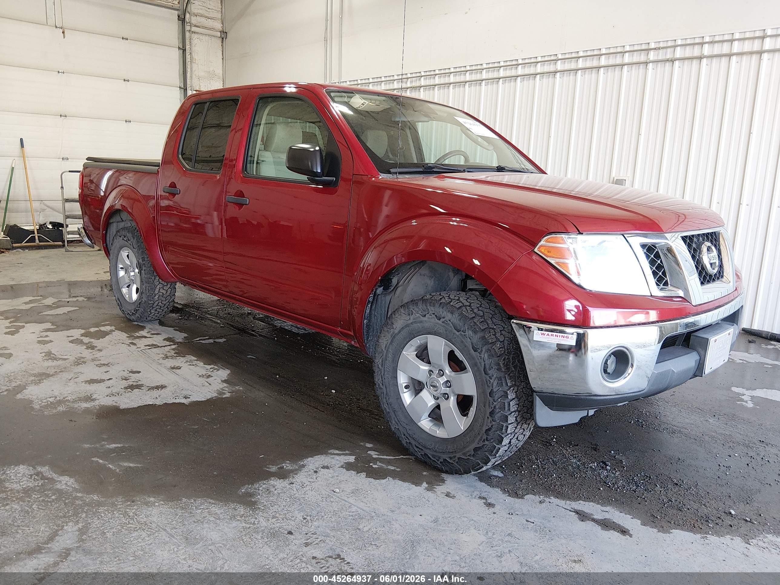 2011 Nissan Frontier SV, VIN 1N6AD0ER6BC404886 — Rear end