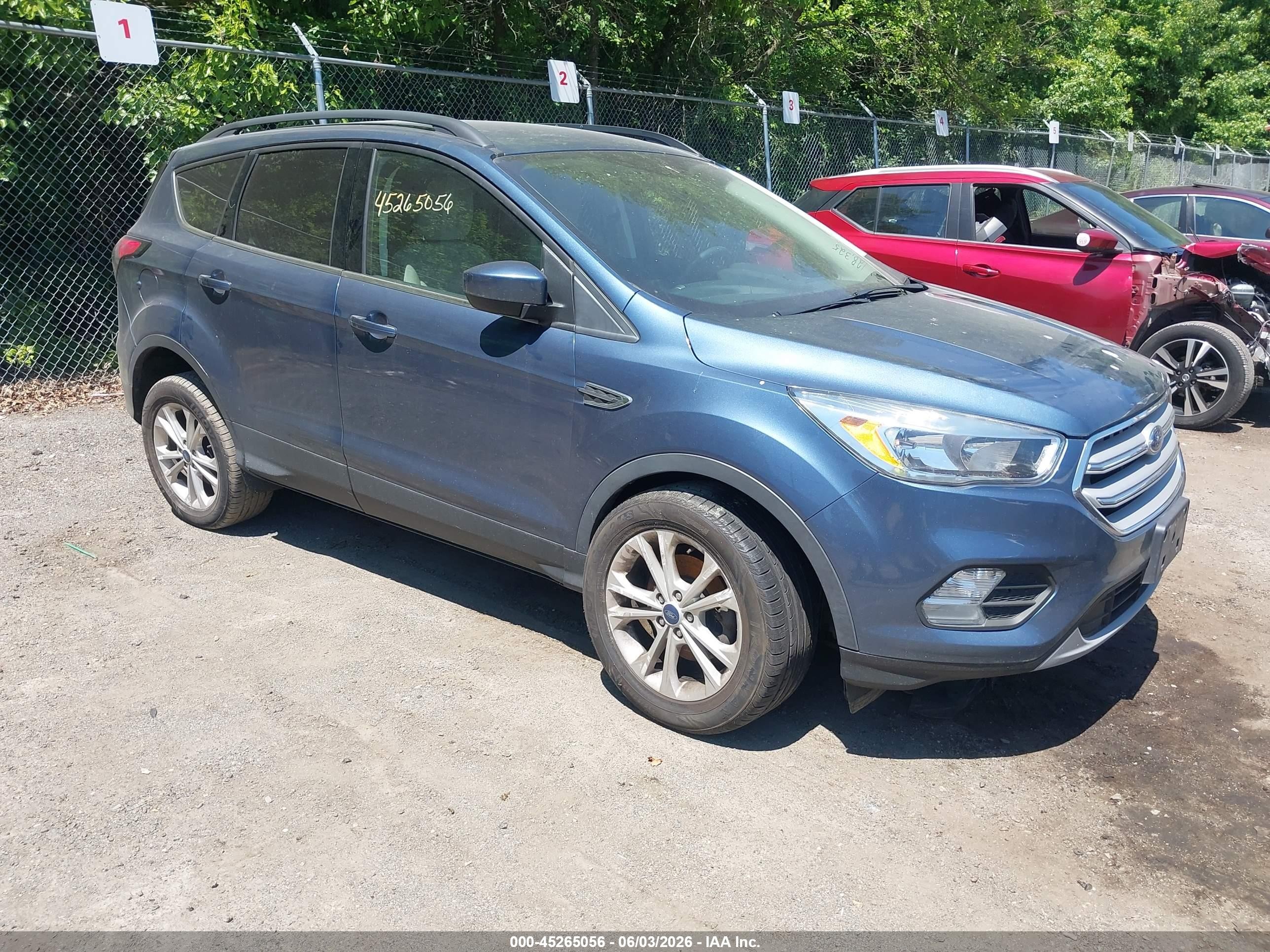 2018 Ford Escape SE, VIN 1FMCU0GD1JUC62464 — Undercarriage