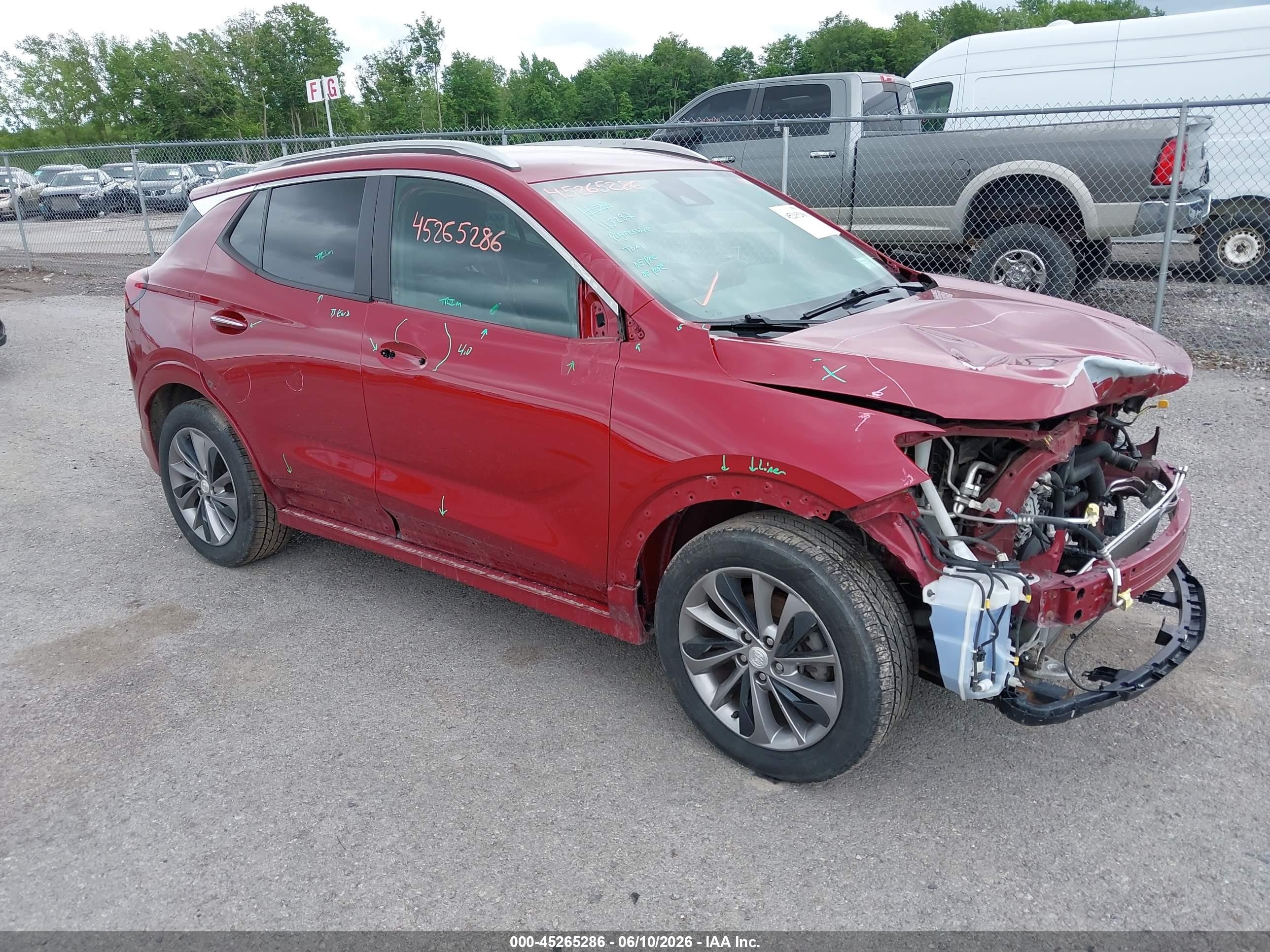 2021 Buick Encore GX Preferred, VIN KL4MMBS20MB083451 — Front end