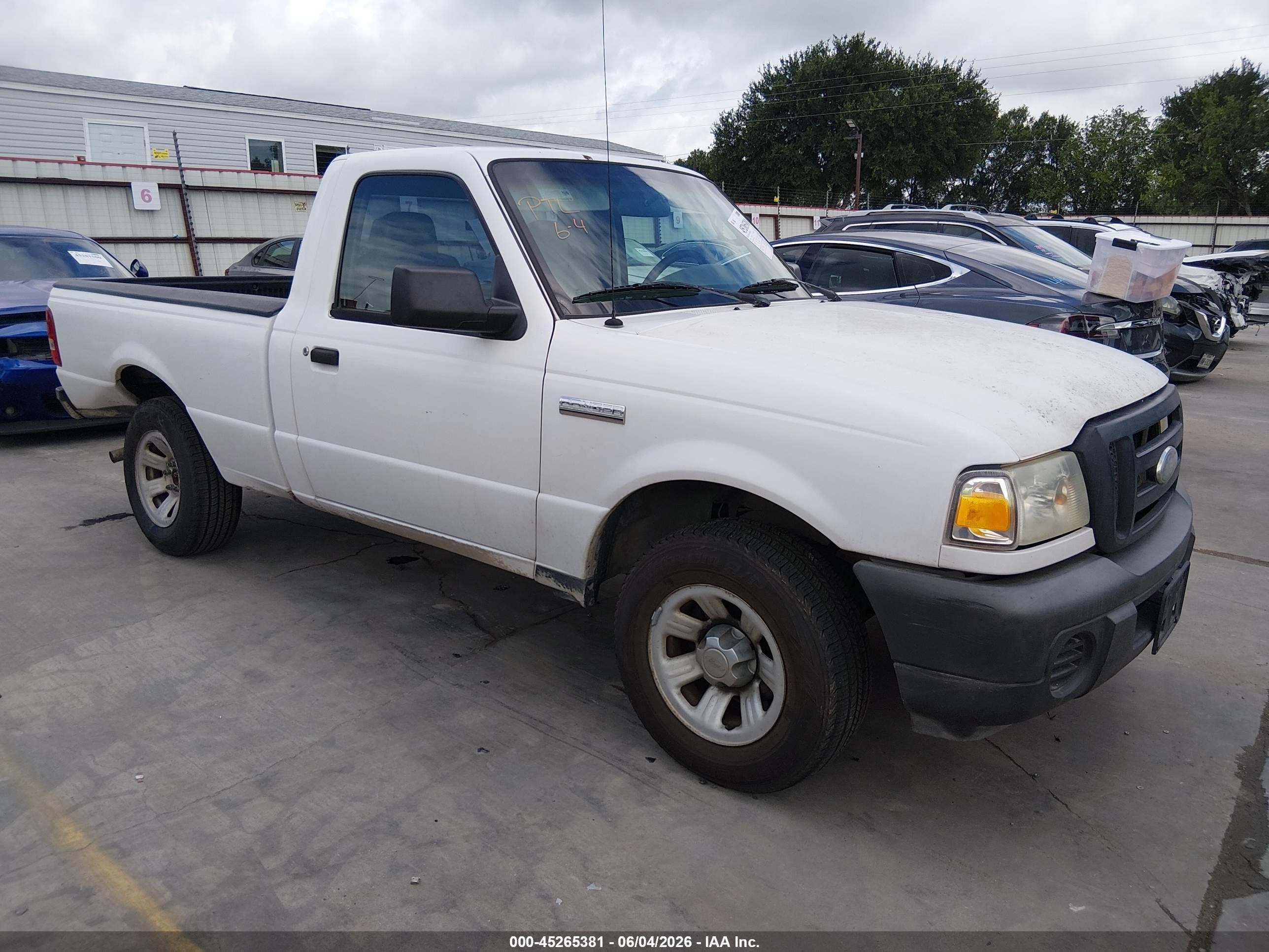 2009 Ford Ranger XL, VIN 1FTYR10D39PA35766 — Rear end