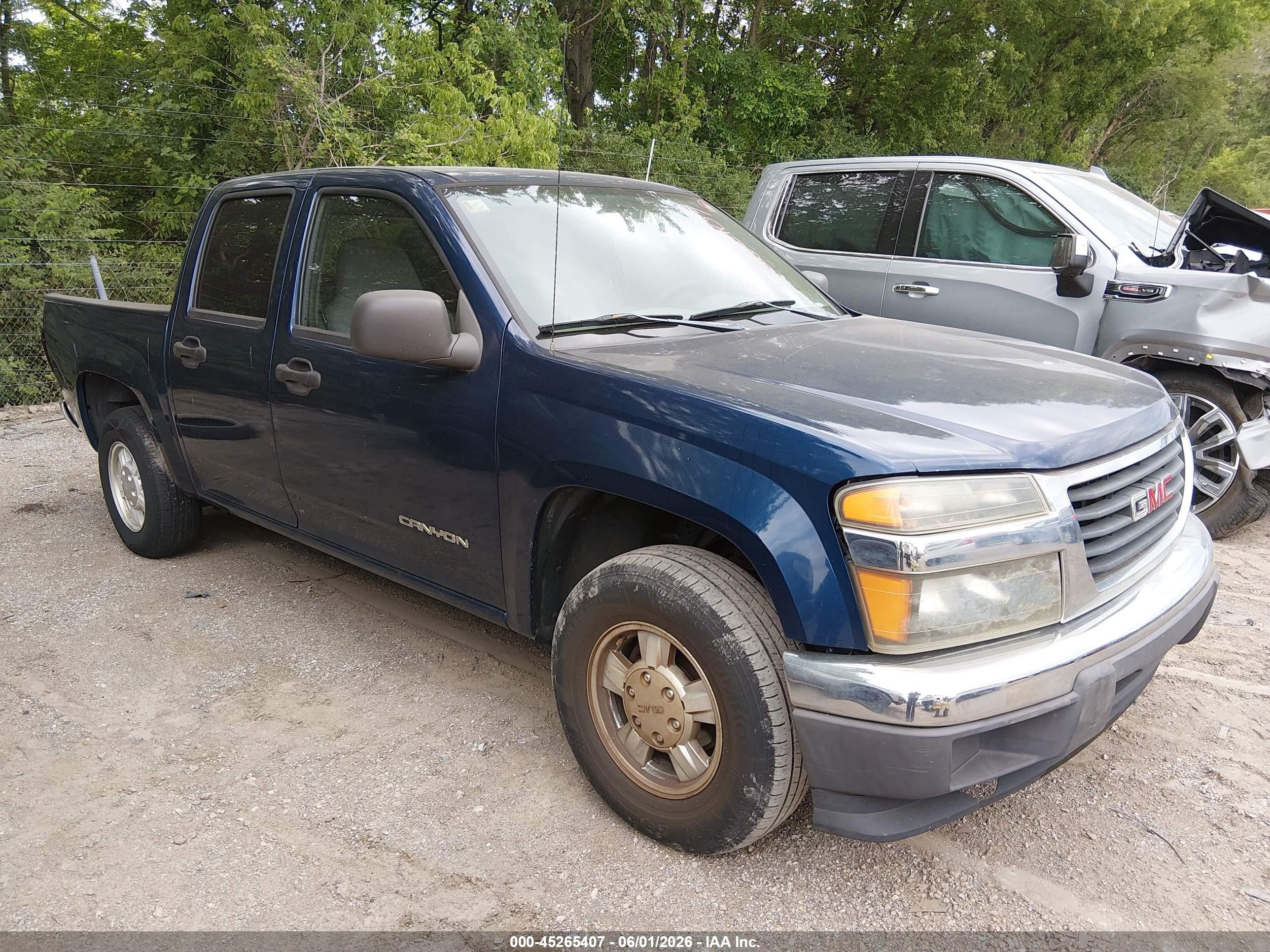 2004 GMC Canyon 1SB SLE Z85, VIN 1GTCS136248118460 — Обычный износ
