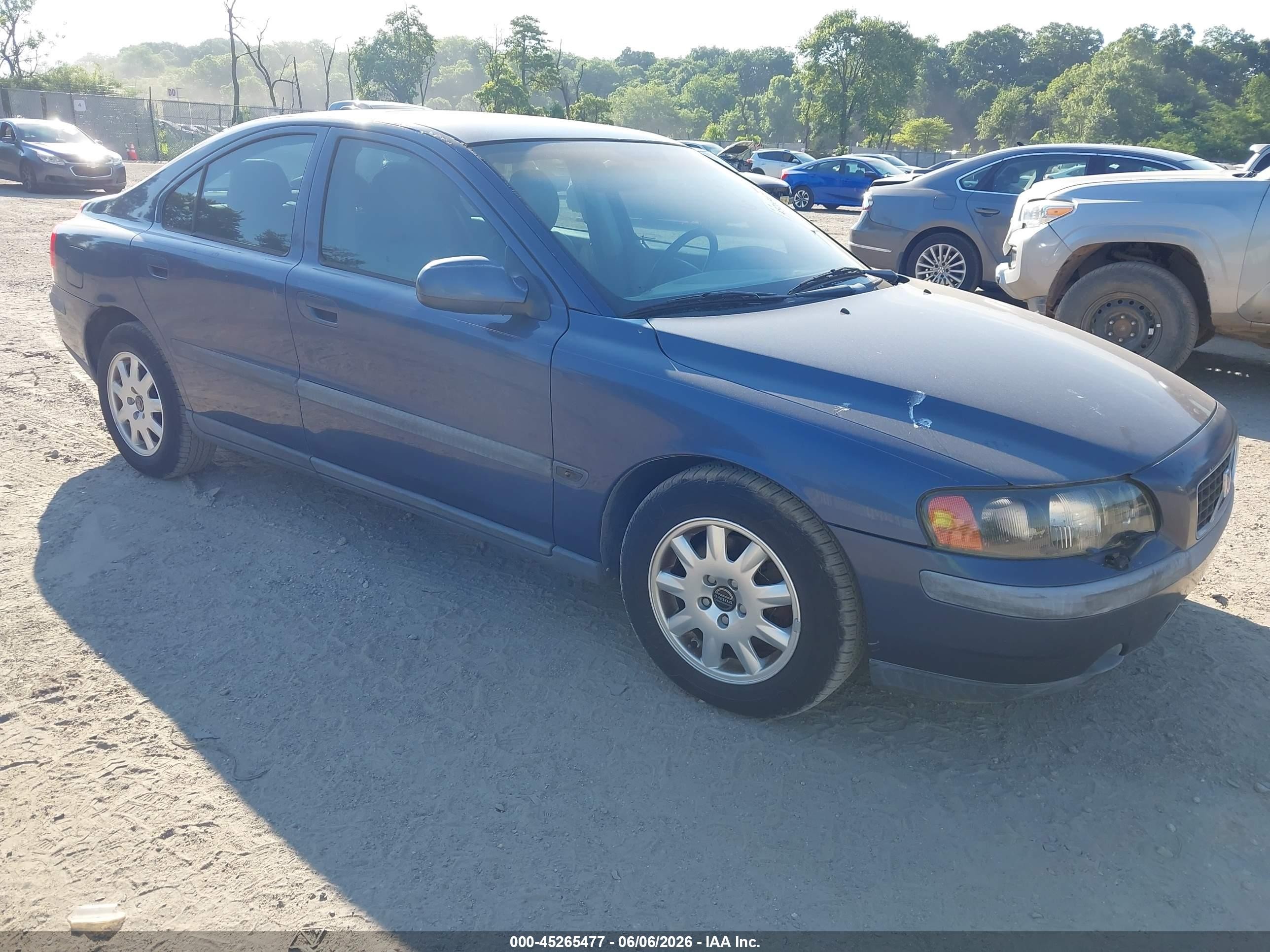 2001 Volvo S60, VIN YV1RS61R112085206 — Обычный износ