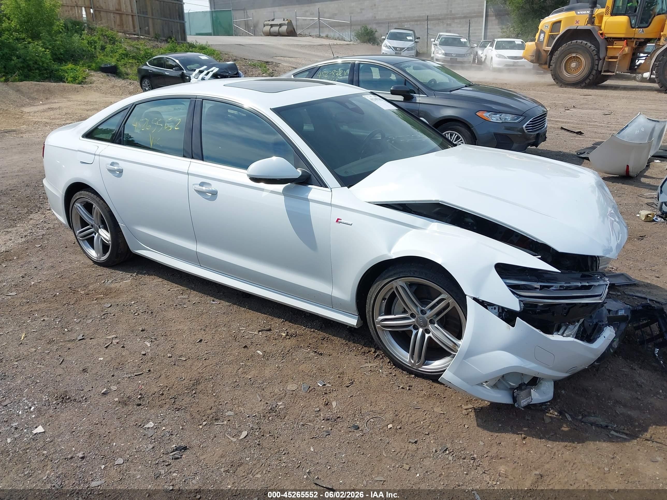 2017 Audi A6 Premium Plus, VIN WAUF2AFC3HN030682 — Front end