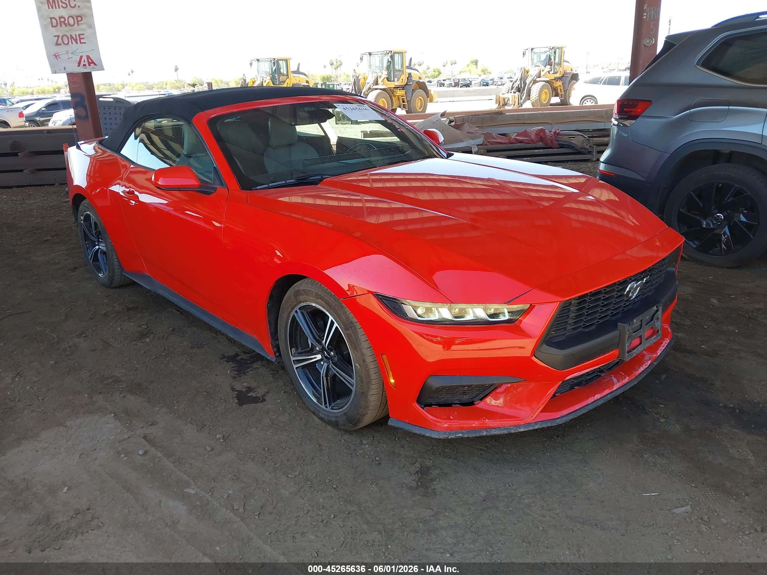 2024 Ford Mustang EcoBoost Premium, VIN 1FAGP8UH5R5140656 — Rear end