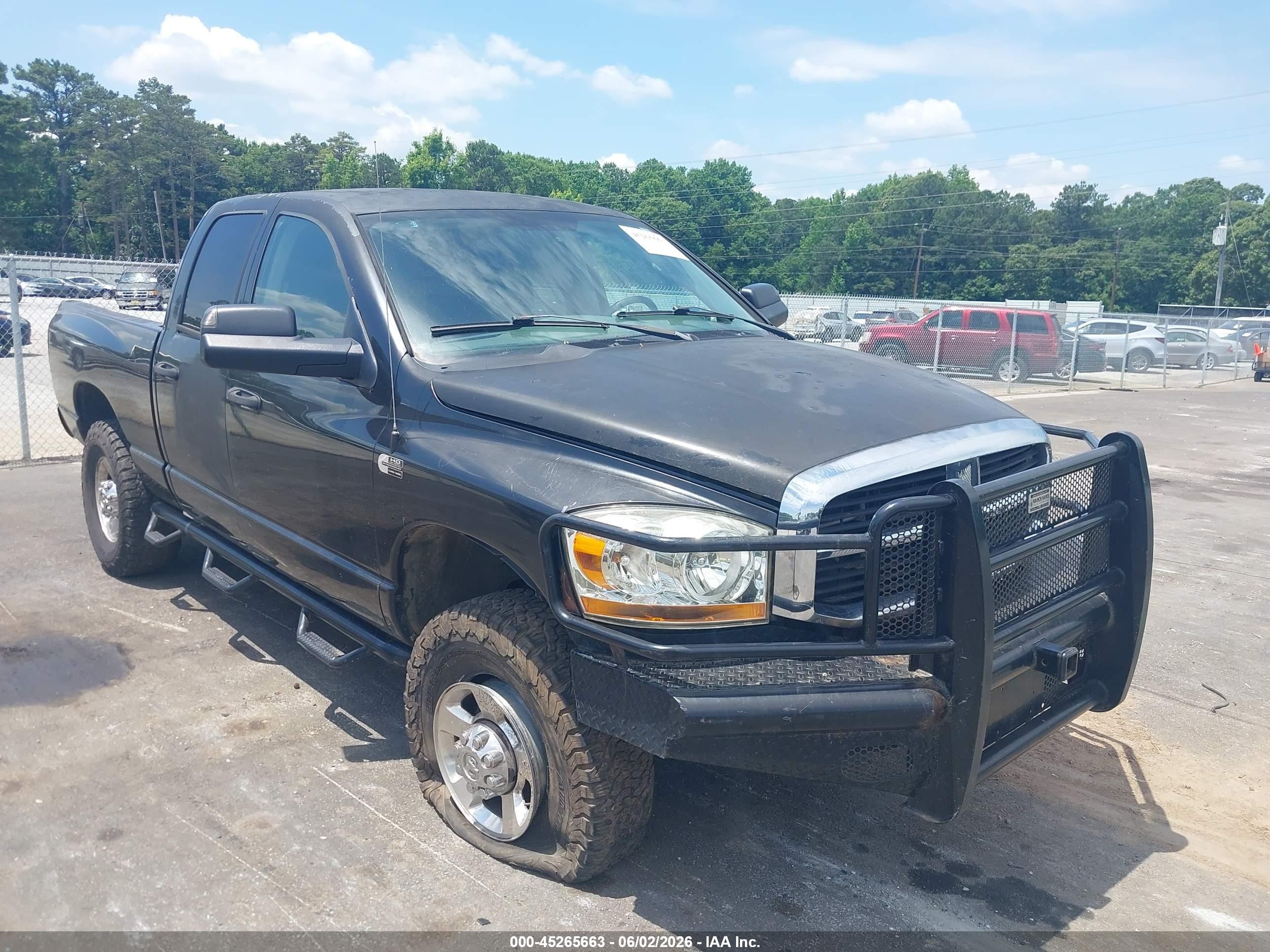 2006 Dodge 2500 SLT, VIN 1D7KS28C76J138897 — Normal wear