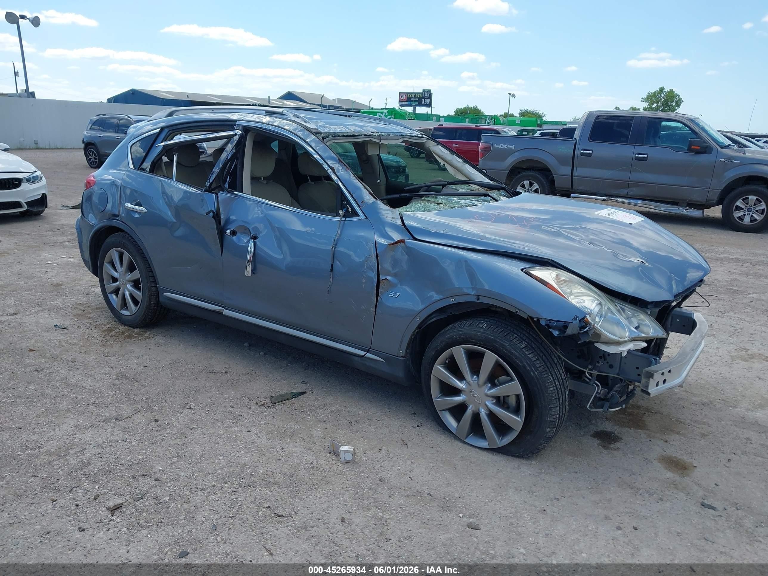 2017 Infiniti QX50, VIN JN1BJ0RP1HM390295 — Rollover