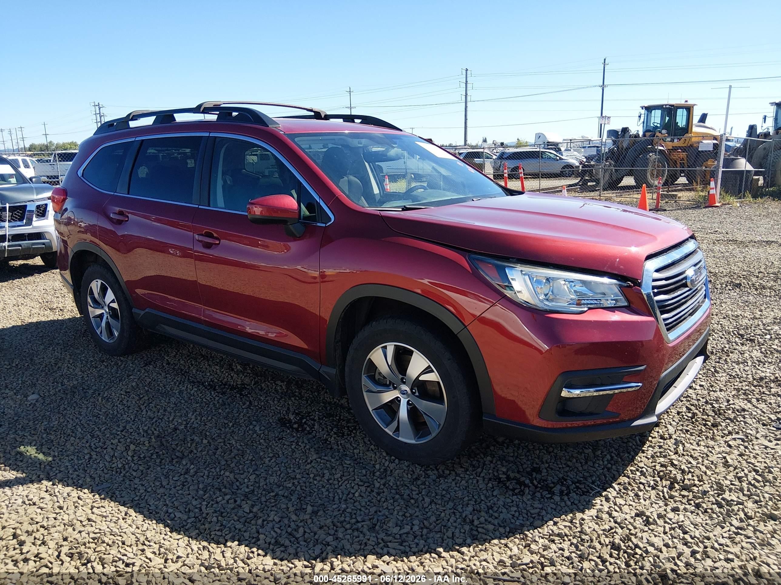 2020 Subaru Ascent Premium, VIN 4S4WMAFD0L3427420 — Undercarriage