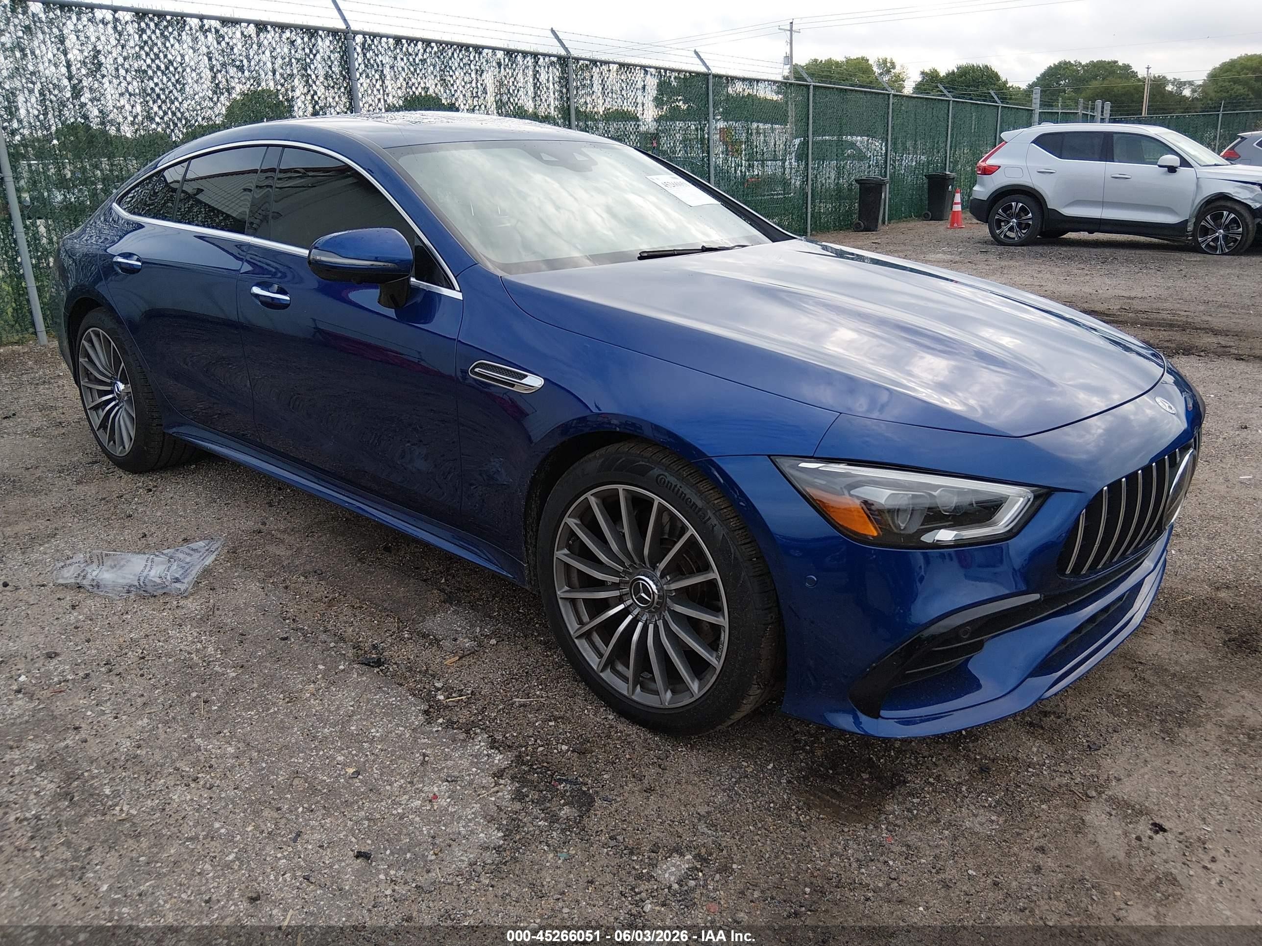 2019 Mercedes-Benz AMG GT 53, VIN WDD7X6BB1KA003777 — Hail