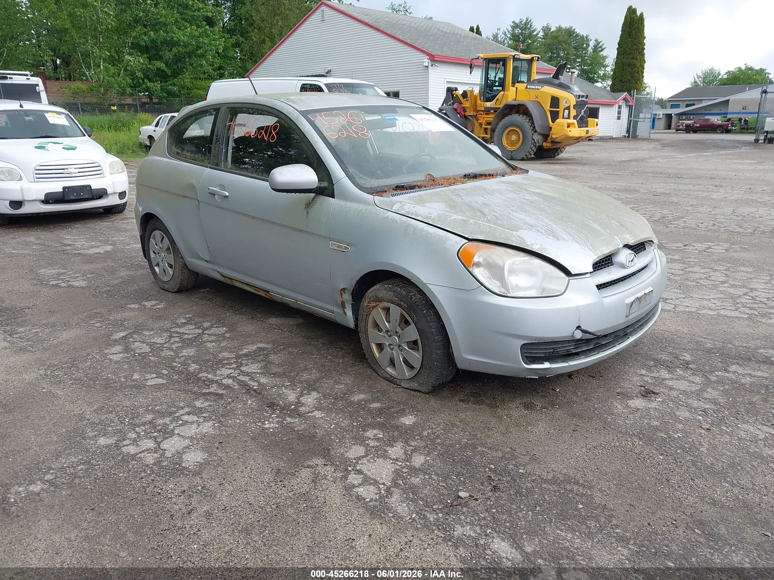 2011 Hyundai Accent GL, VIN KMHCM3AC7BU187272 — Normal wear