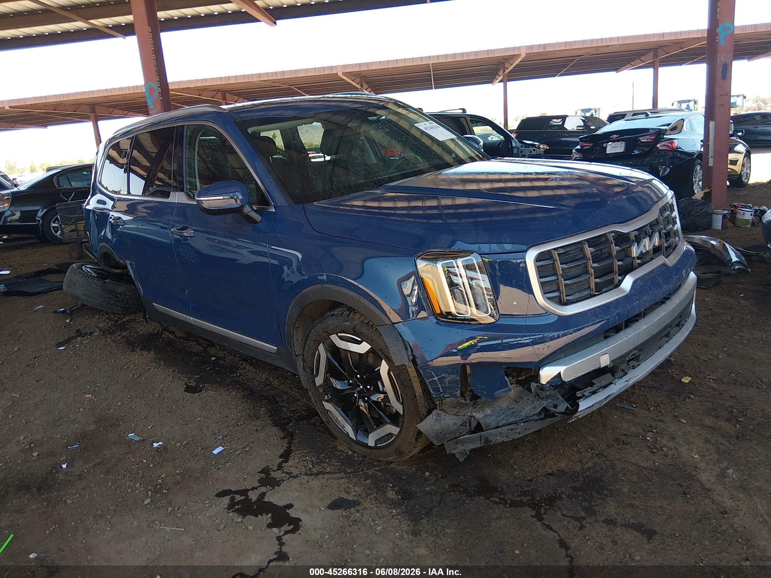 2025 Kia Telluride S, VIN 5XYP6DGC6SG597348 — Side