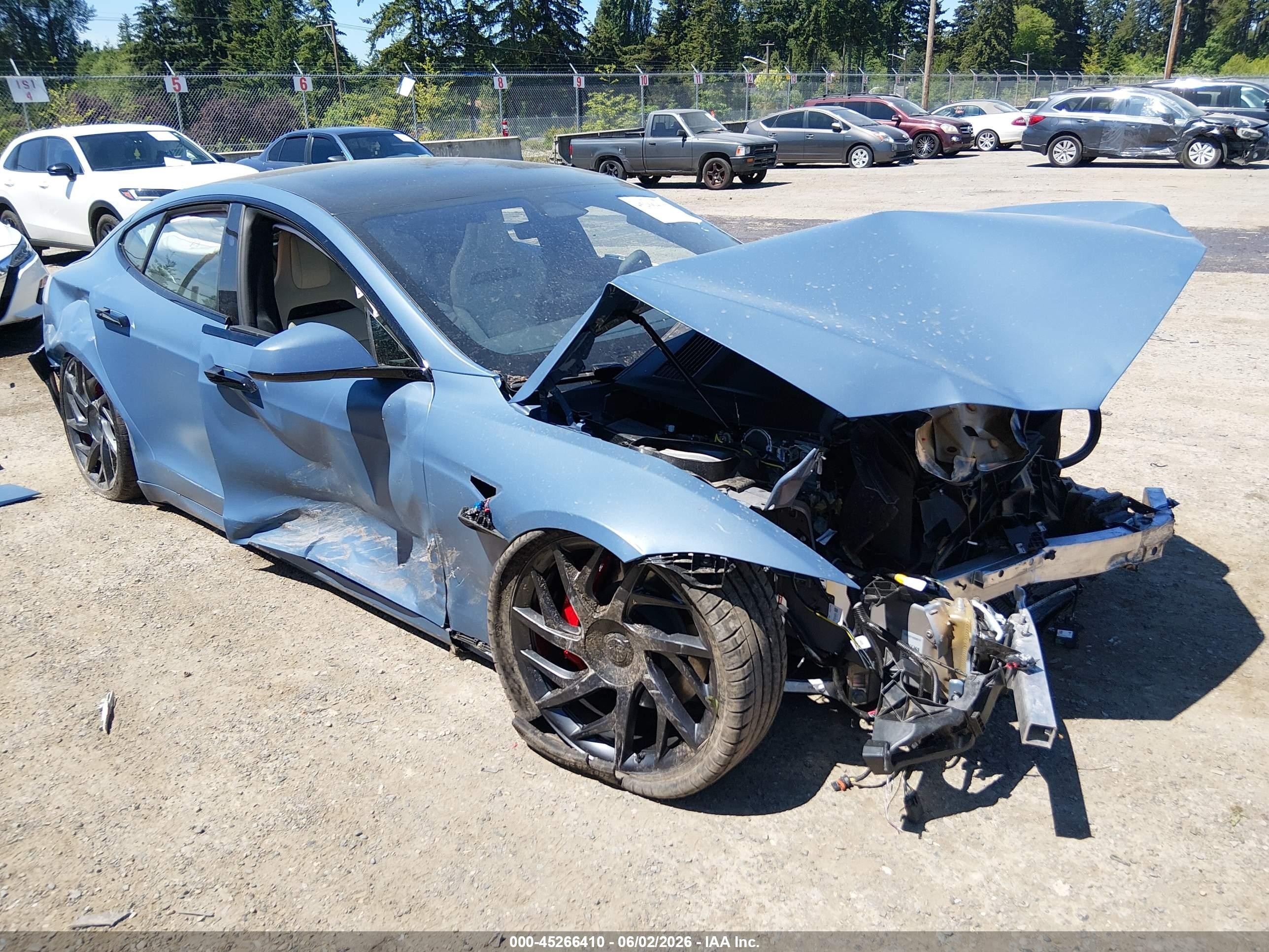 2026 Tesla Model S Plaid, VIN 5YJSA1E64TF558156 — All over