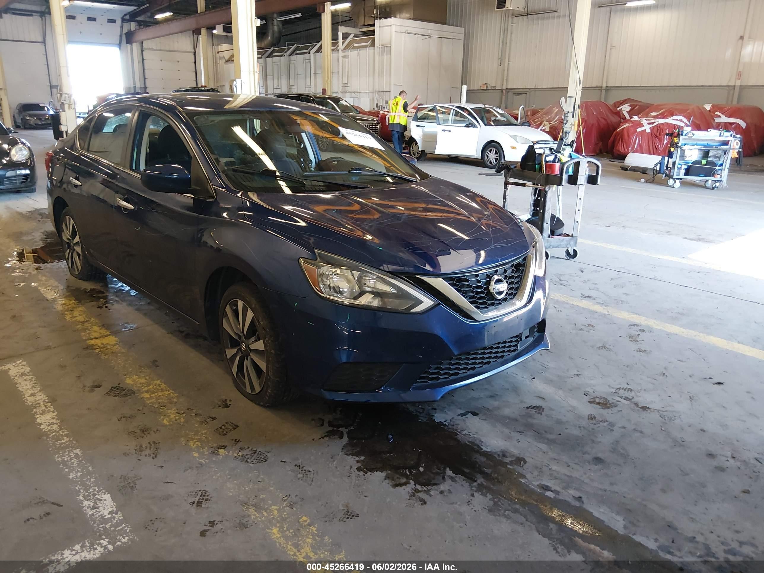 2019 Nissan Sentra SV, VIN 3N1AB7AP3KY273352 — Vandalism