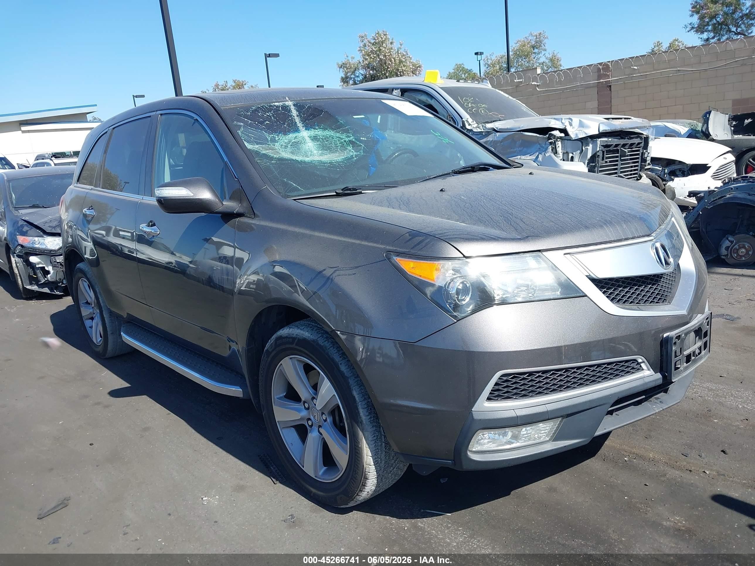 2012 Acura MDX Technology, VIN 2HNYD2H38CH548002 — Front end