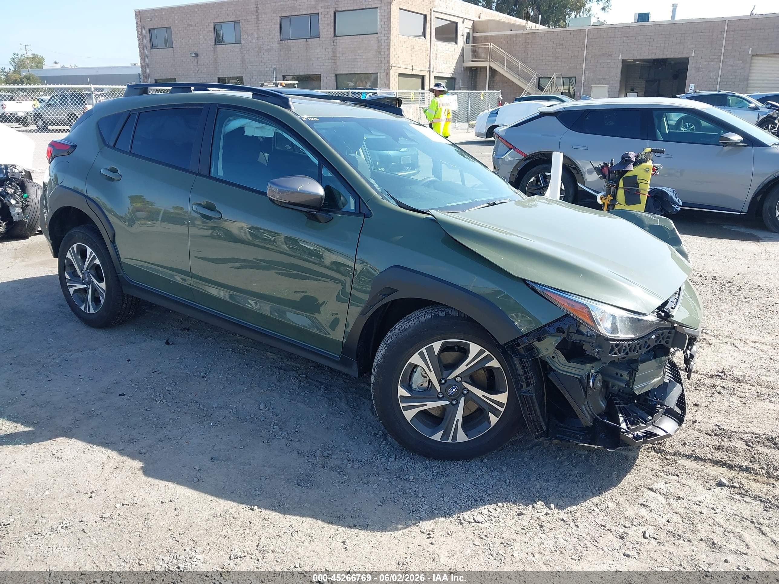 2026 Subaru Crosstrek Premium, VIN 4S4GUHD67T3734522 — Front end