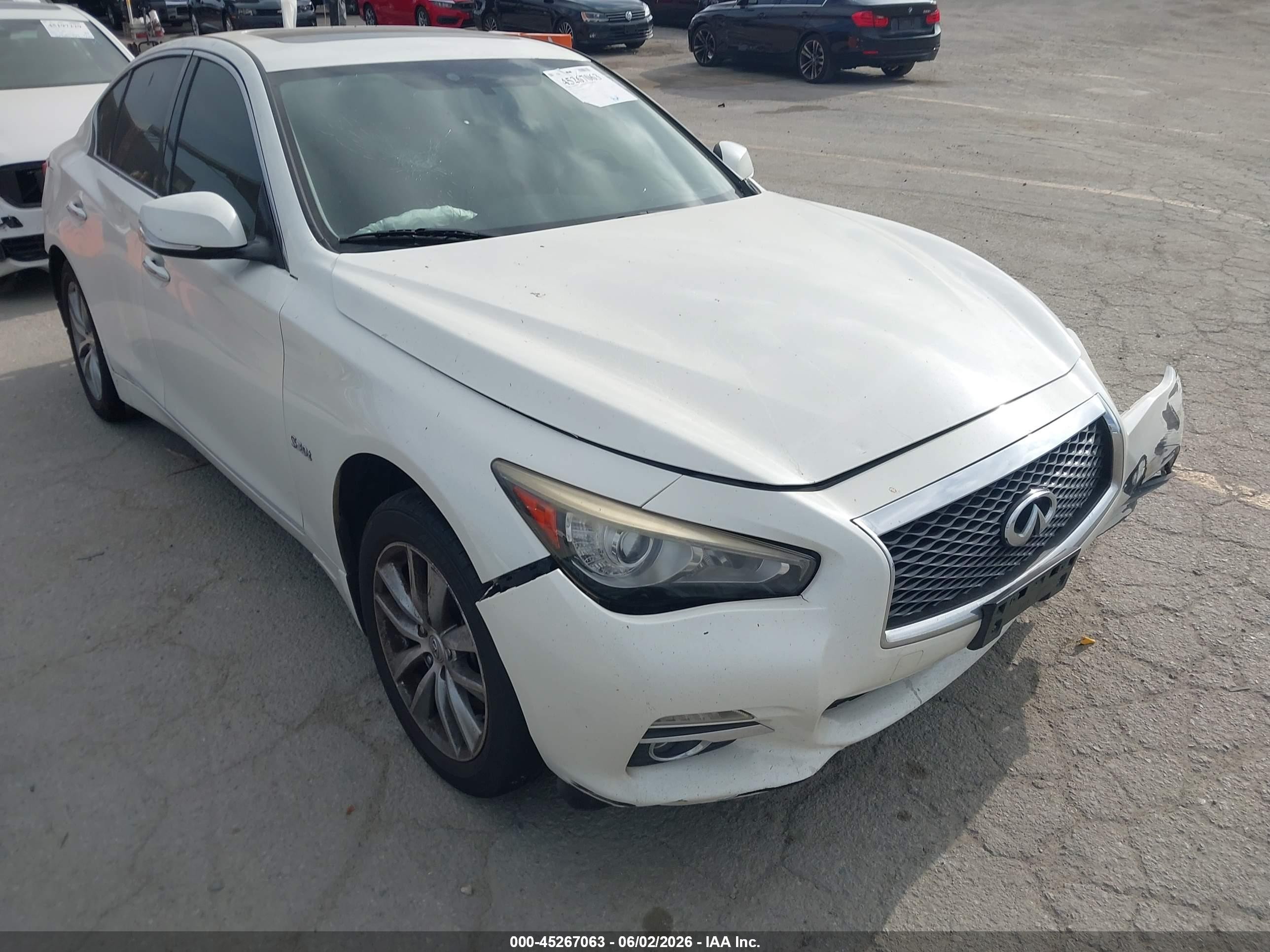2017 Infiniti Q50 Premium, VIN JN1EV7AR2HM832931 — После угона