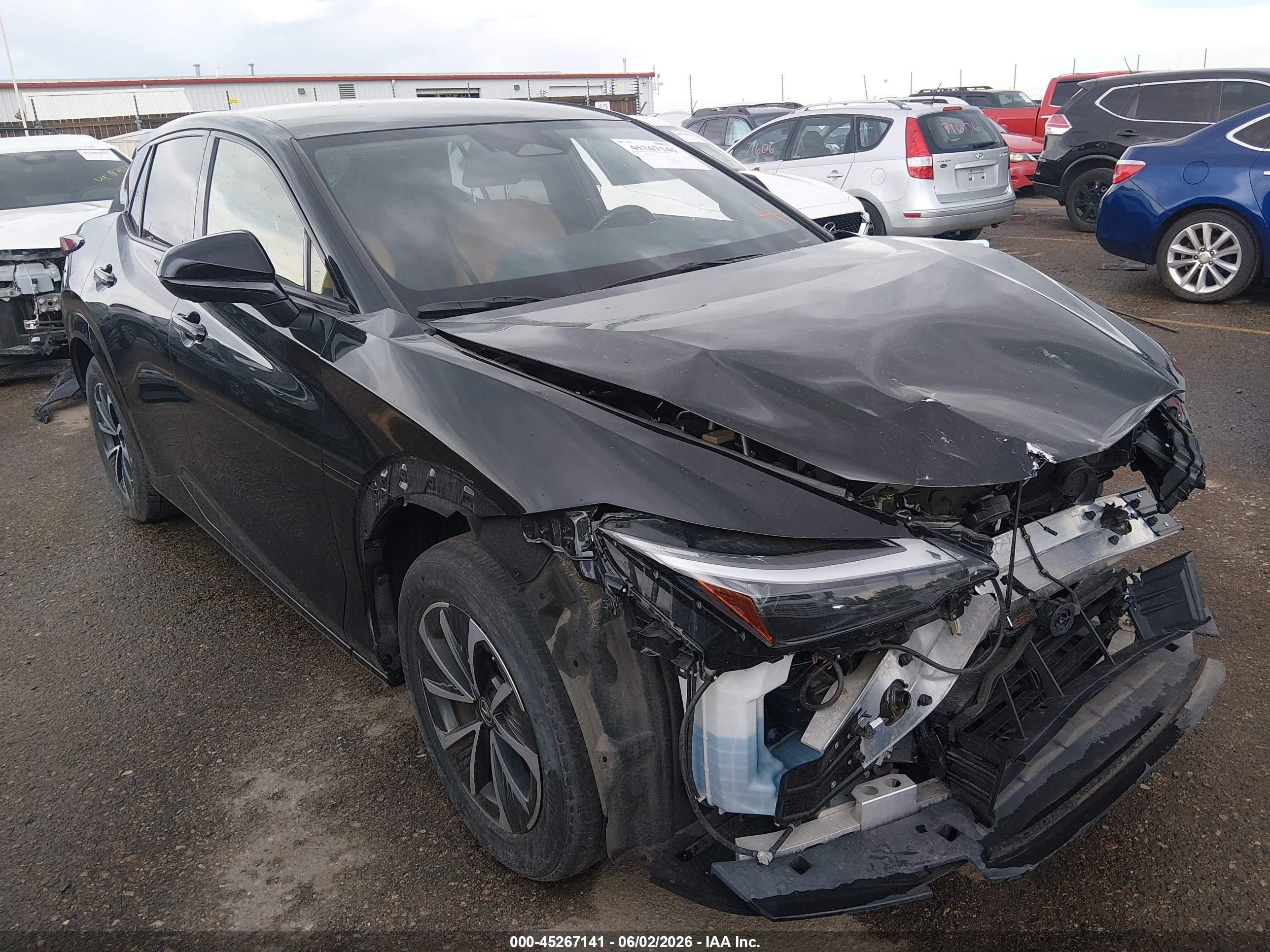 2023 Lexus RZ 450e Premium, VIN JTJAAAAB7PA017760 — Front end