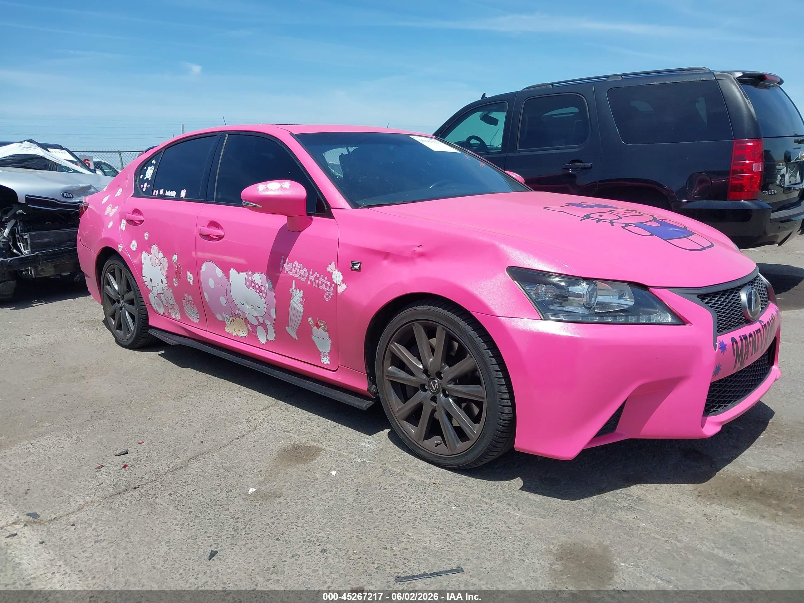 2014 Lexus GS 350, VIN JTHBE1BL7E5034453 — Roof