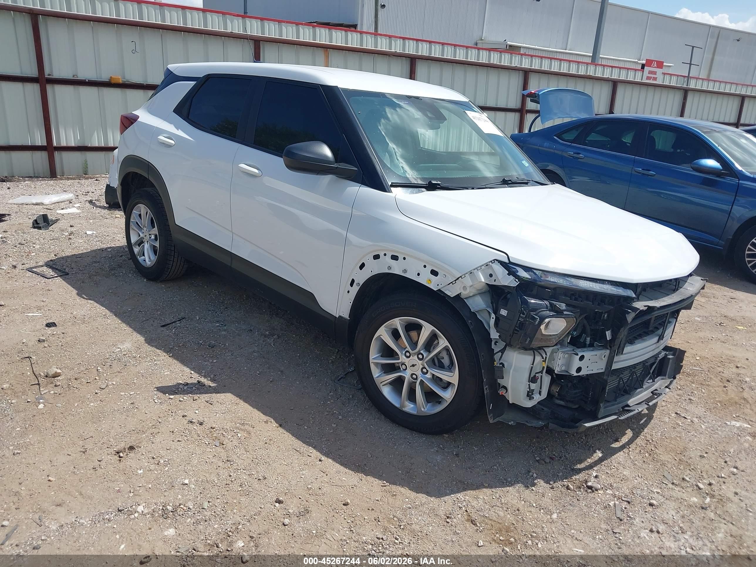 2025 Chevrolet TrailBlazer LS, VIN KL79MMSP3SB098894 — Front end