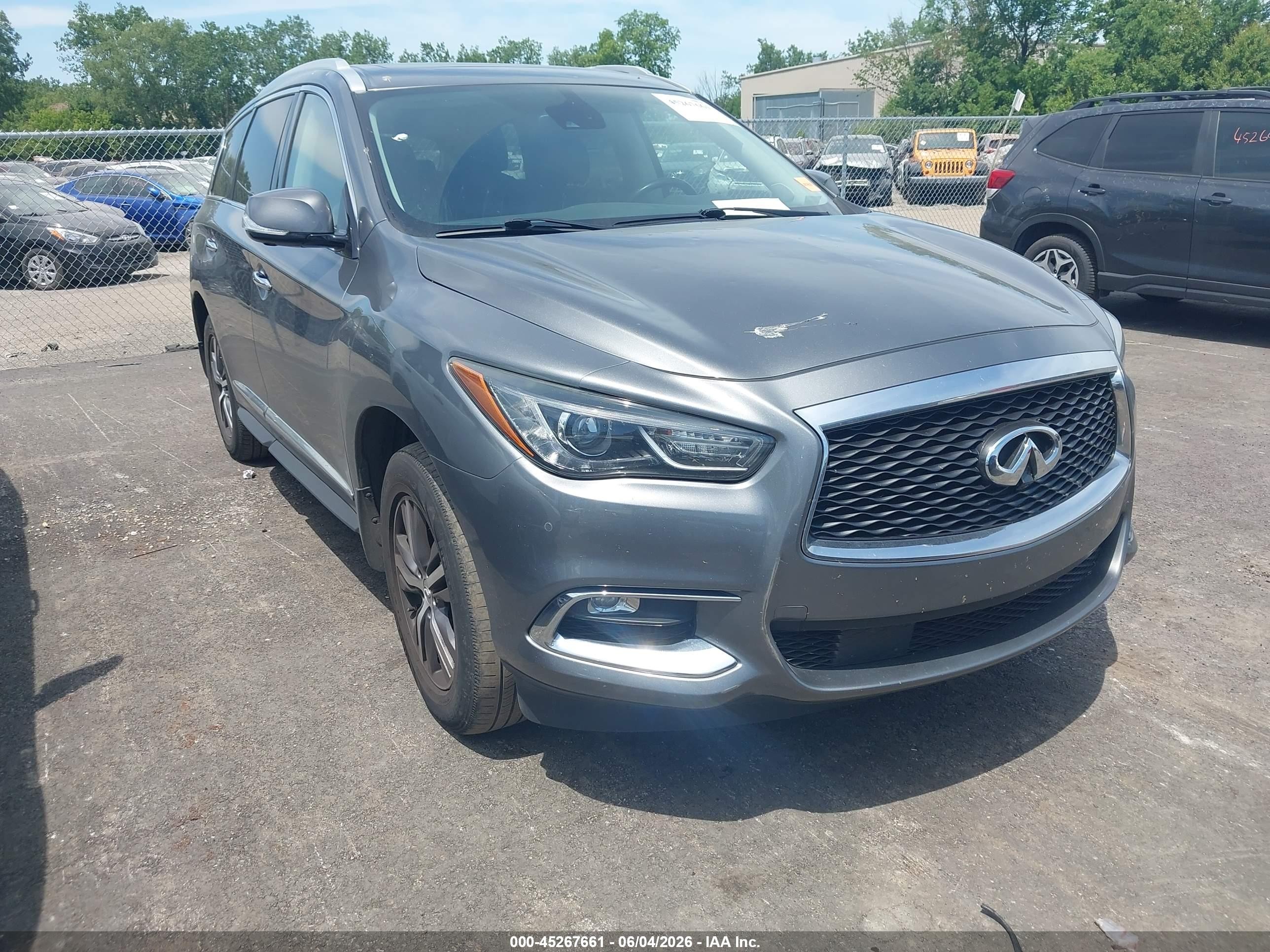 2019 Infiniti QX60 Luxe, VIN 5N1DL0MM0KC522226 — Hail