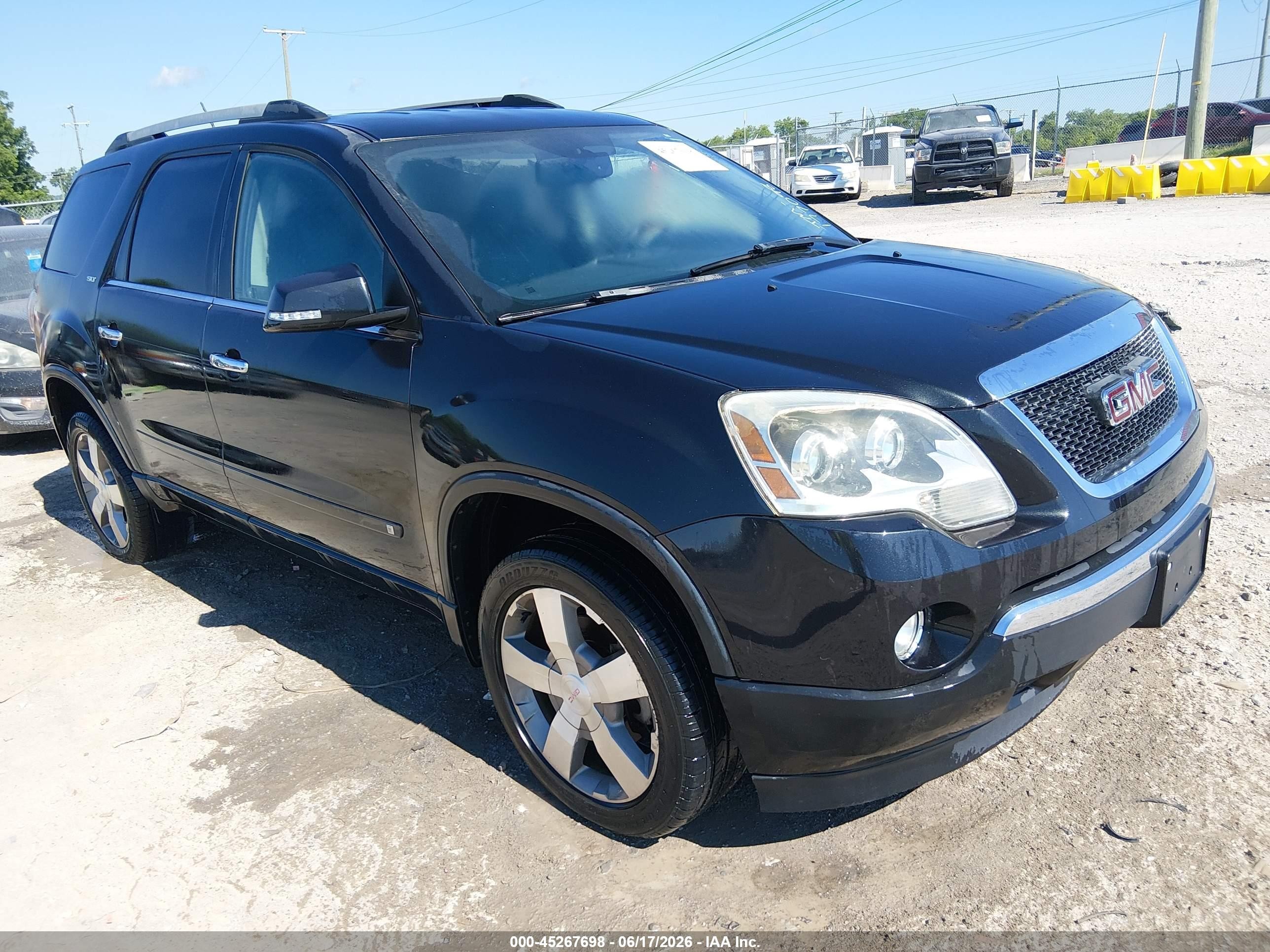 2010 GMC Acadia SLT1, VIN 1GKLRMED7AJ177098 — Обычный износ