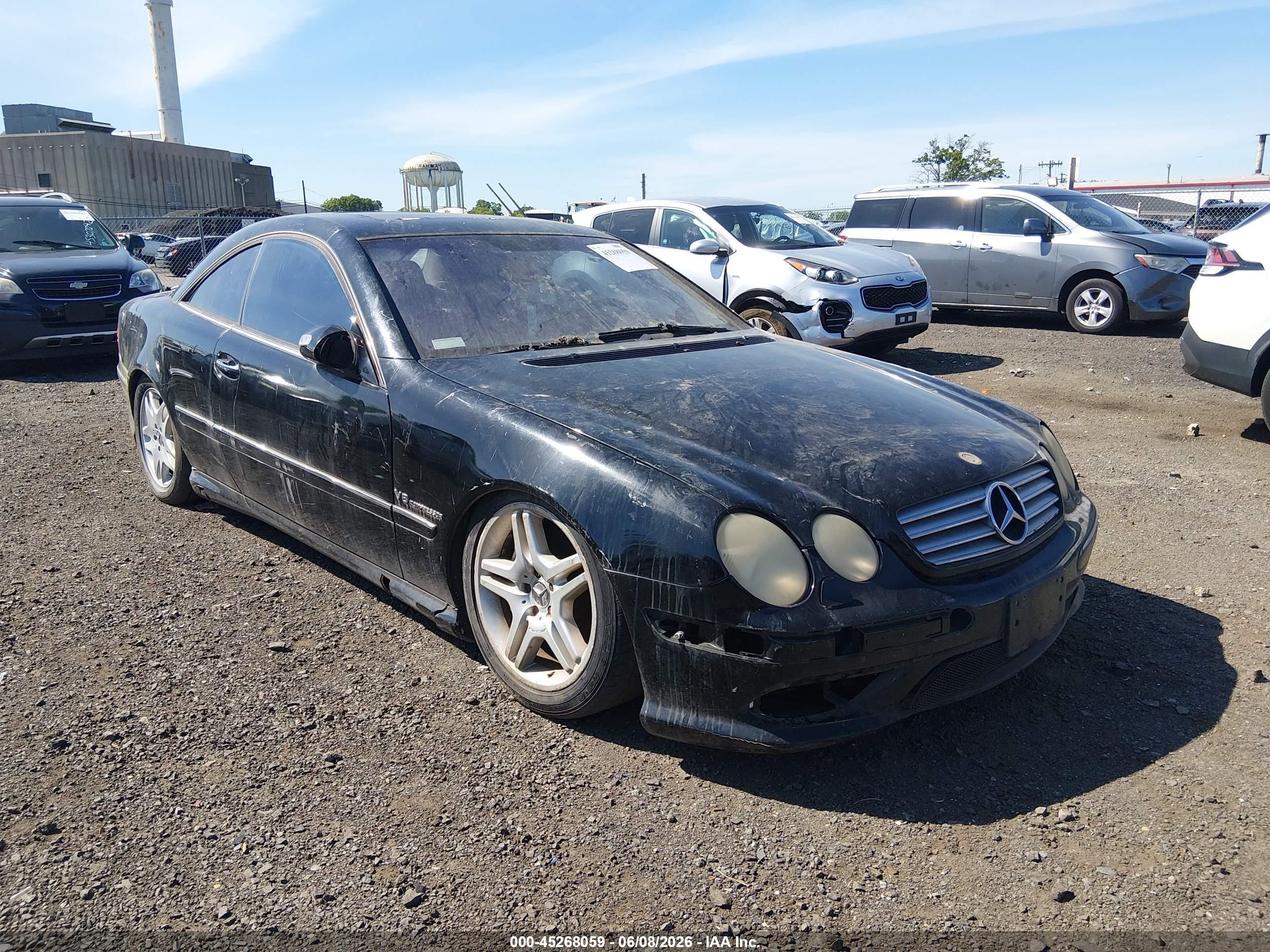 2003 Mercedes-Benz CL 5.5L AMG, VIN WDBPJ74J23A036664 — Normal wear