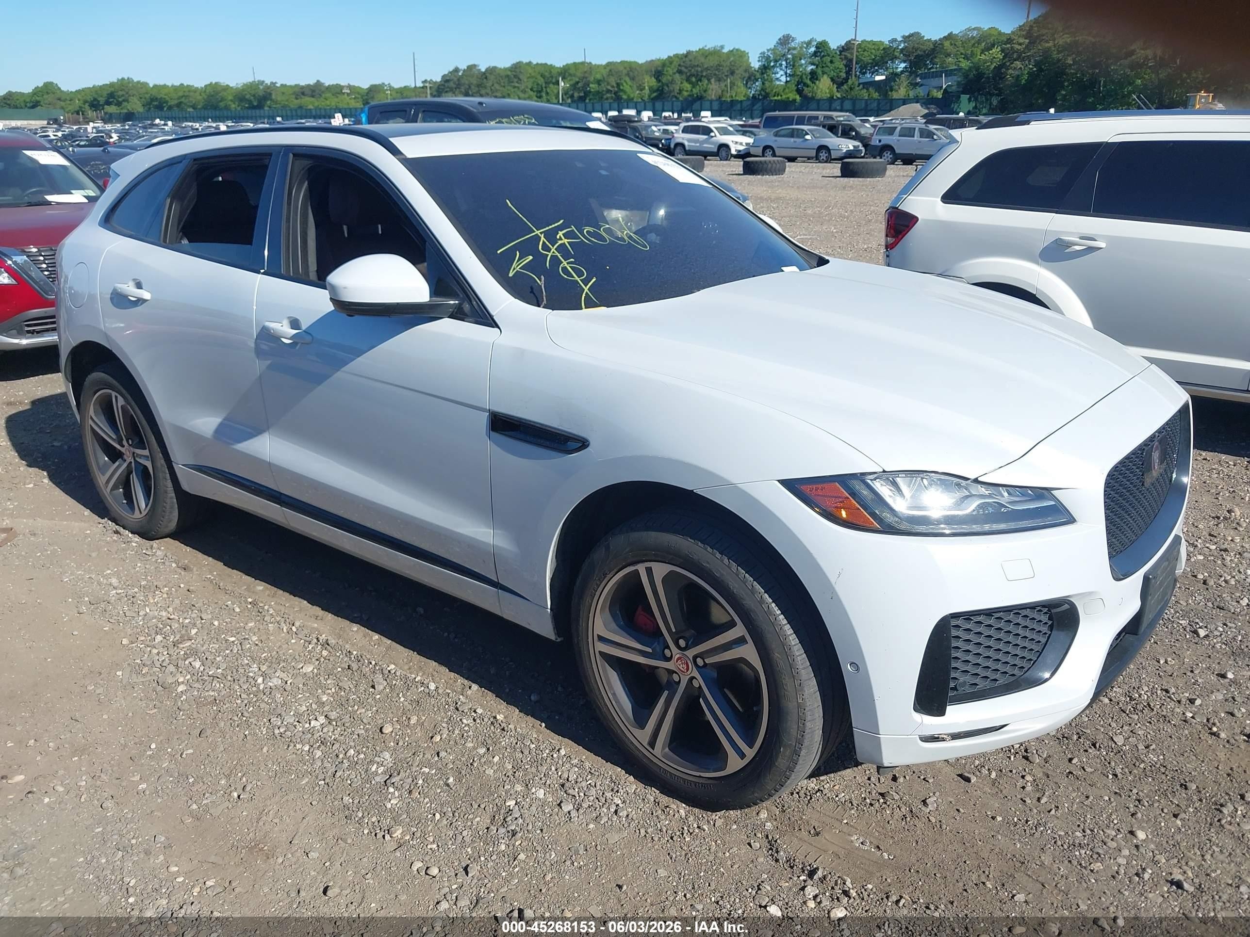 2018 Jaguar F-Pace S, VIN SADCM2FV4JA250633 — Water / flood