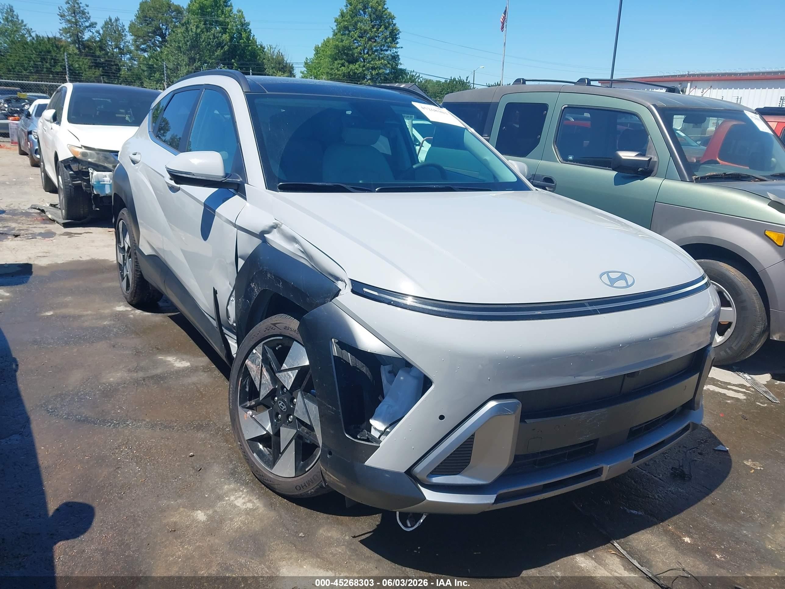 2026 Hyundai Kona Limited, VIN KM8HE3A36TU364690 — Front end