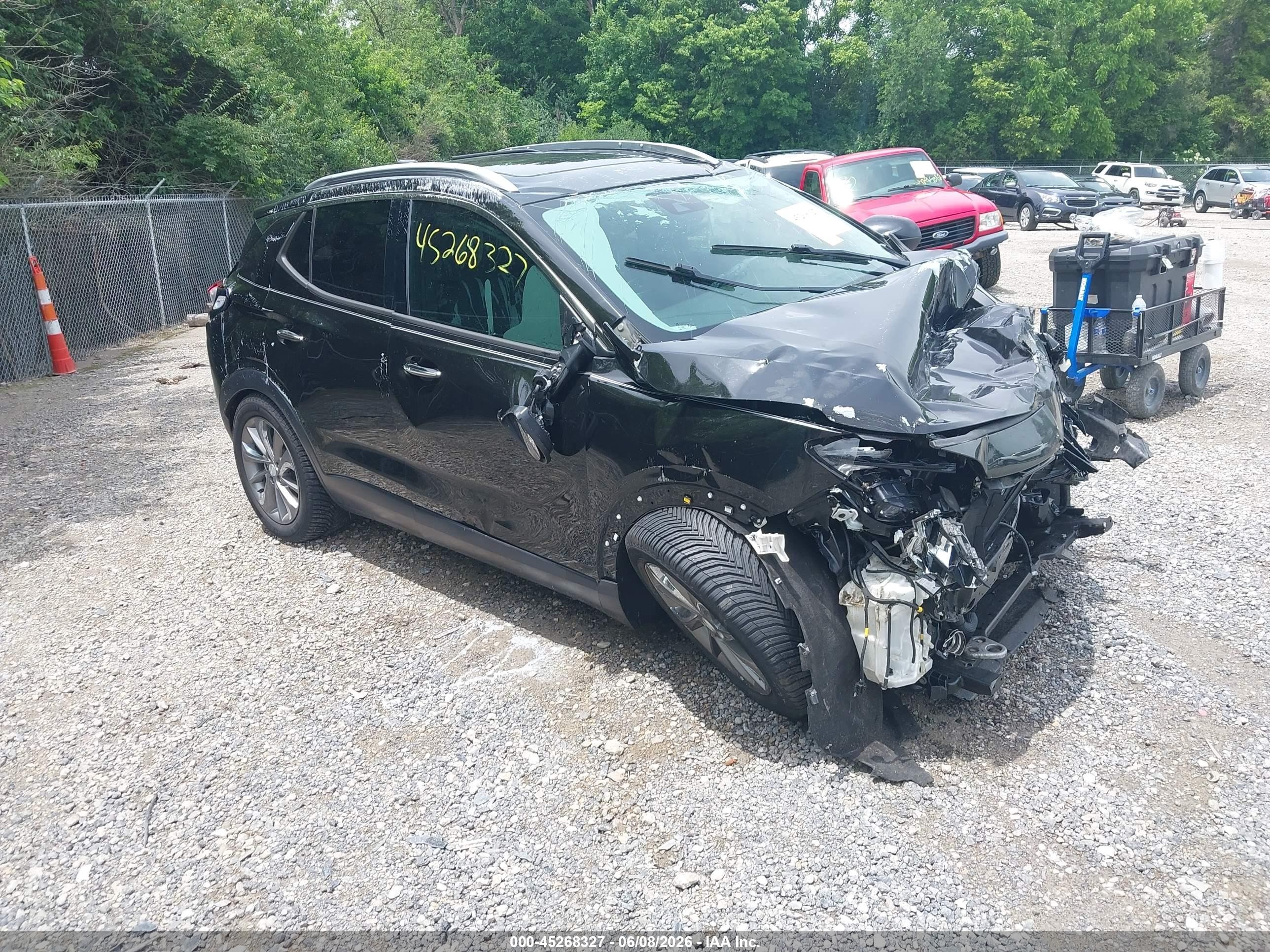 2021 Buick Encore GX Essence, VIN KL4MMFSL4MB087387 — Rollover