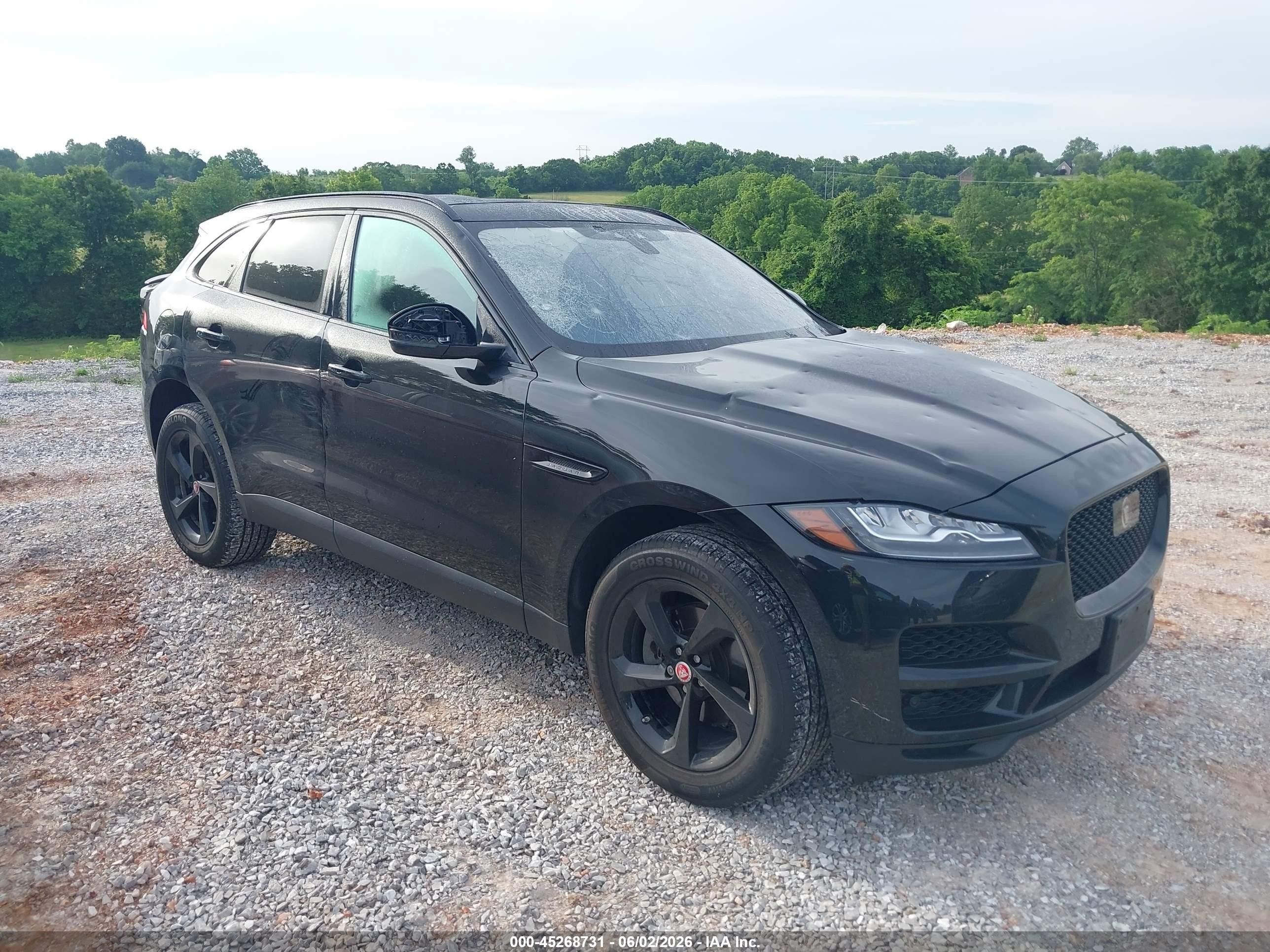 2019 Jaguar F-Pace 25t Prestige, VIN SADCK2FXXKA354410 — Hail
