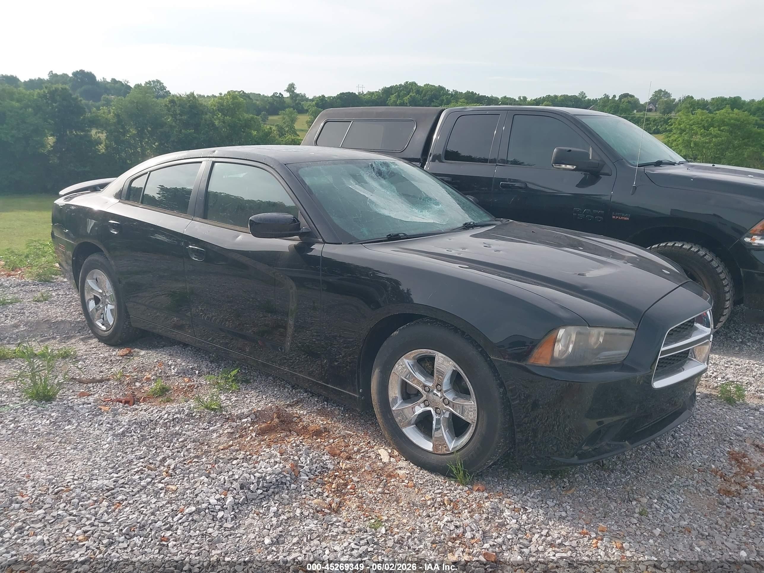 2013 Dodge Charger SXT, VIN 2C3CDXHG7DH552578 — Hail
