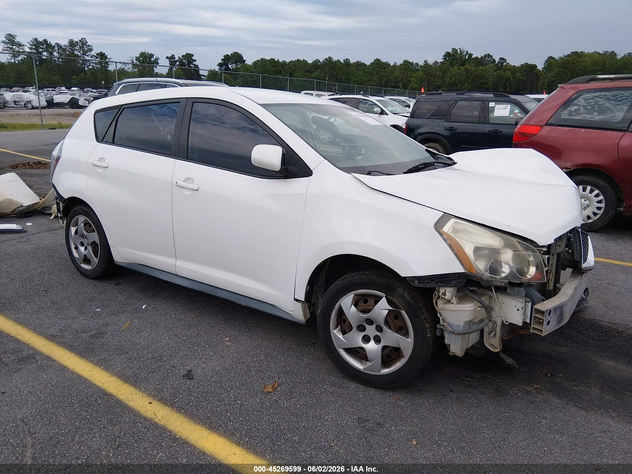 2009 Pontiac Vibe 1SA, VIN 5Y2SP67819Z444676 — Обычный износ