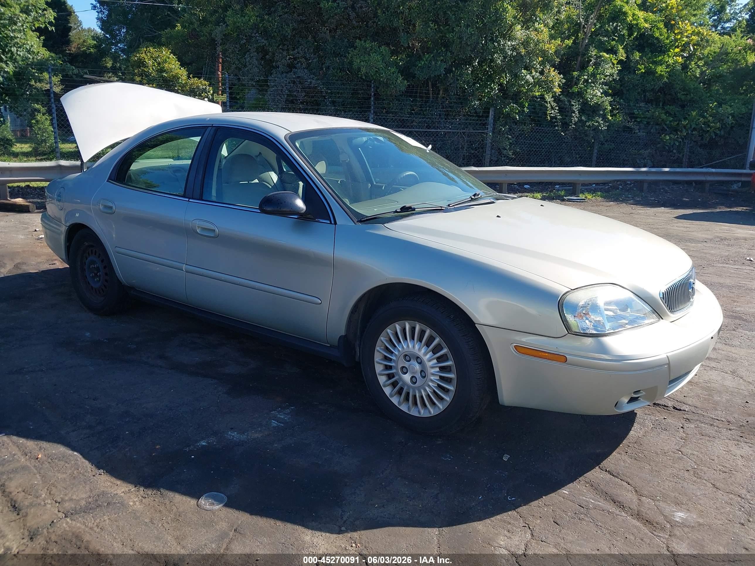 2005 Mercury Sable GS, VIN 1MEFM50U15A611203 — Зад
