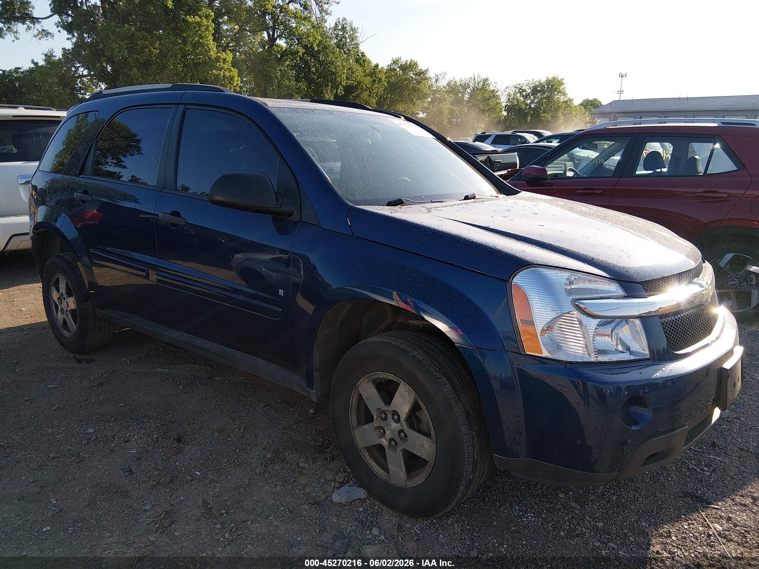 2009 Chevrolet Equinox LS, VIN 2CNDL13FX96231289 — Side