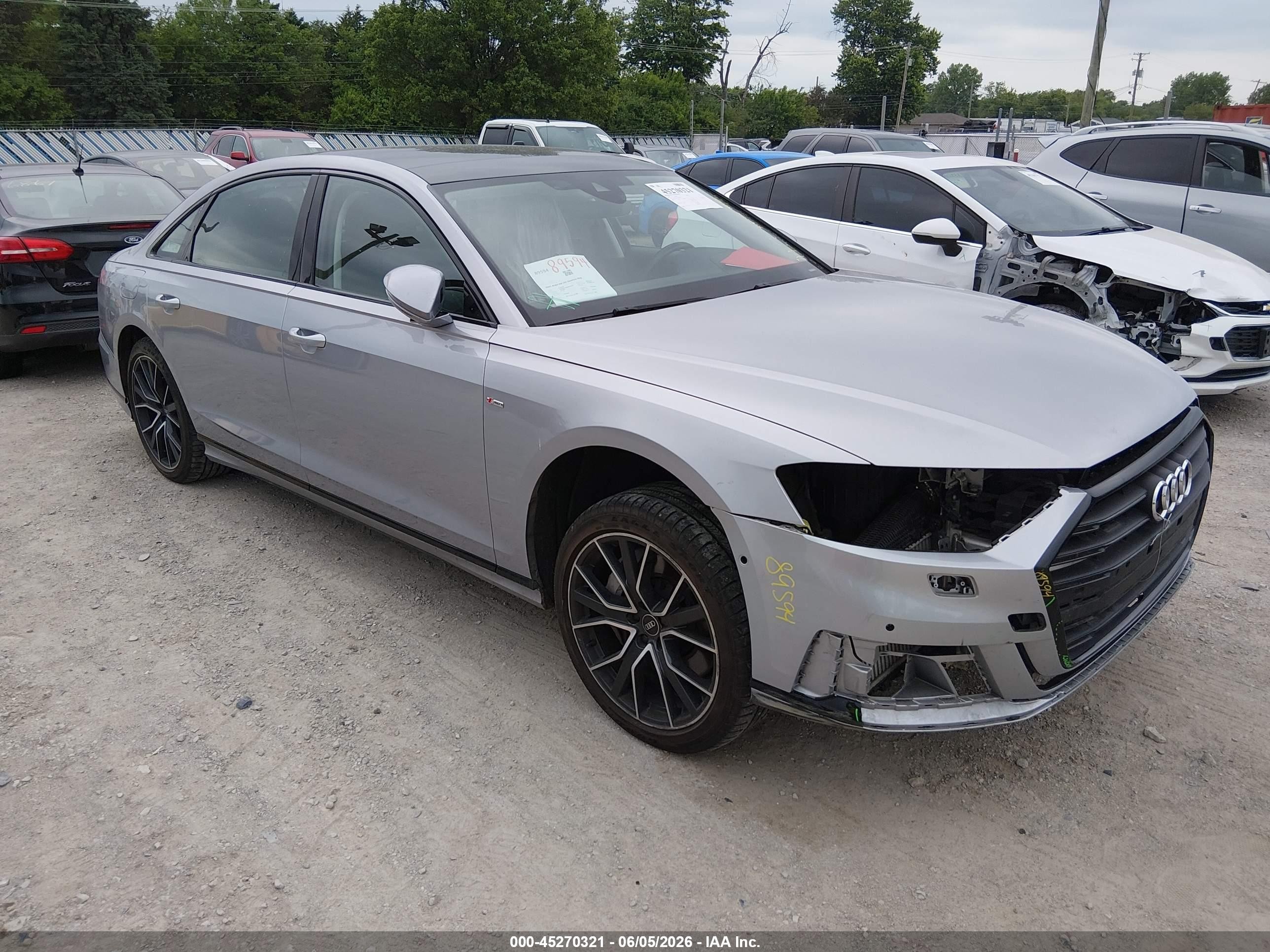 2021 Audi A8, VIN WAU8DAF80MN012357 — Front end
