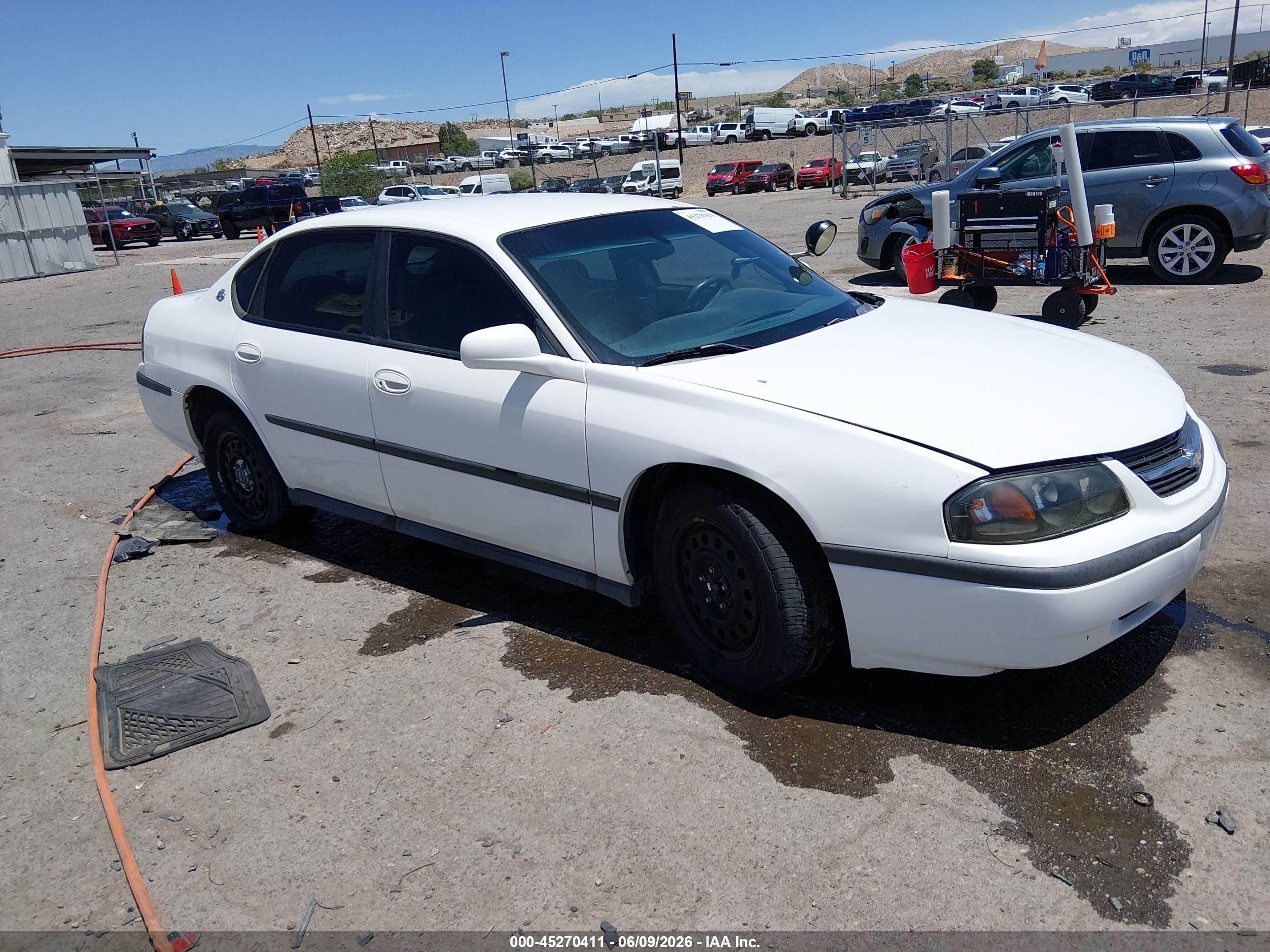 2005 Chevrolet Impala Police Police, VIN 2G1WF55K059374033 — Normal wear