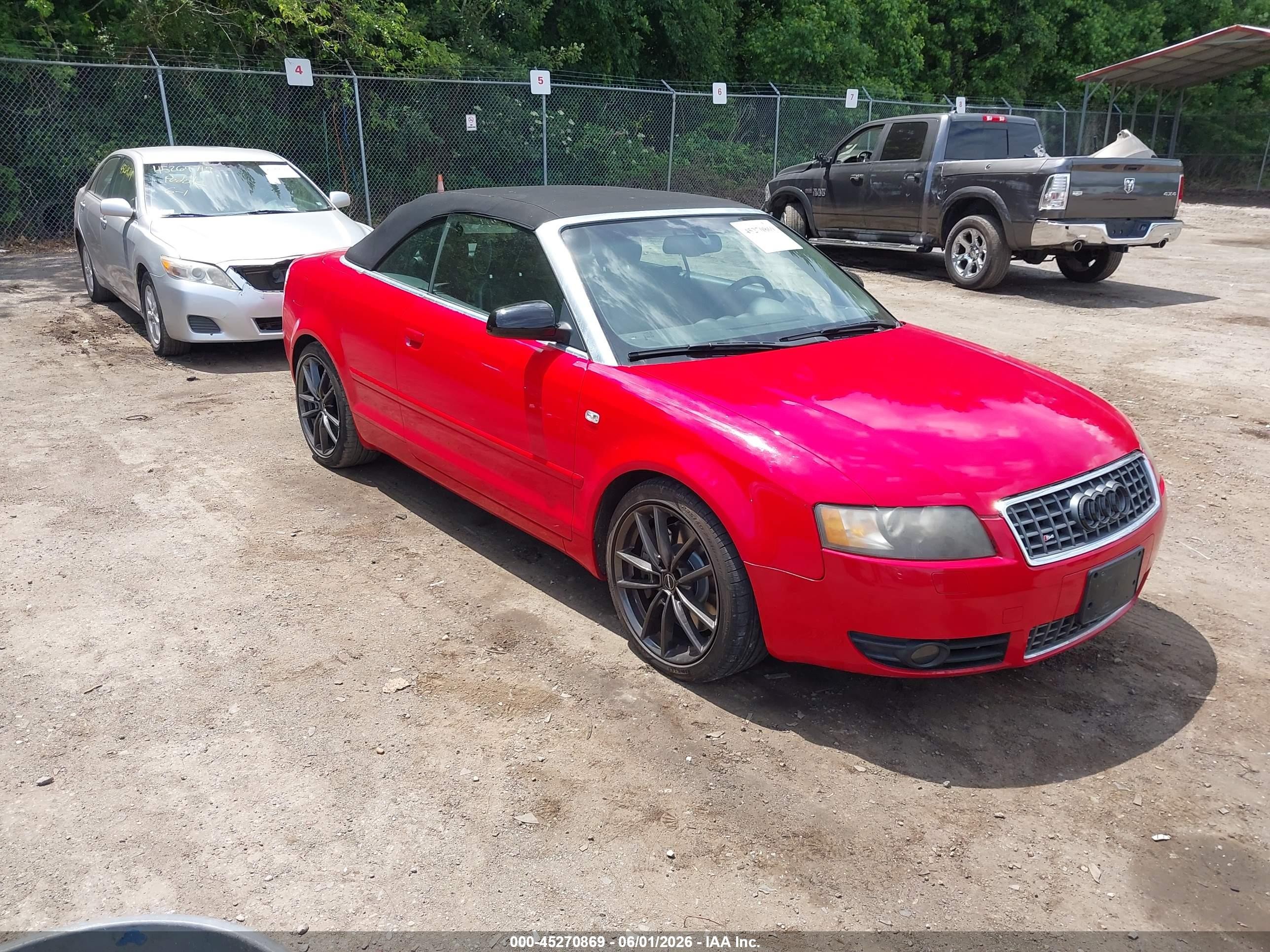 2005 Audi S4, VIN WUARL48H75K902188 — Обычный износ