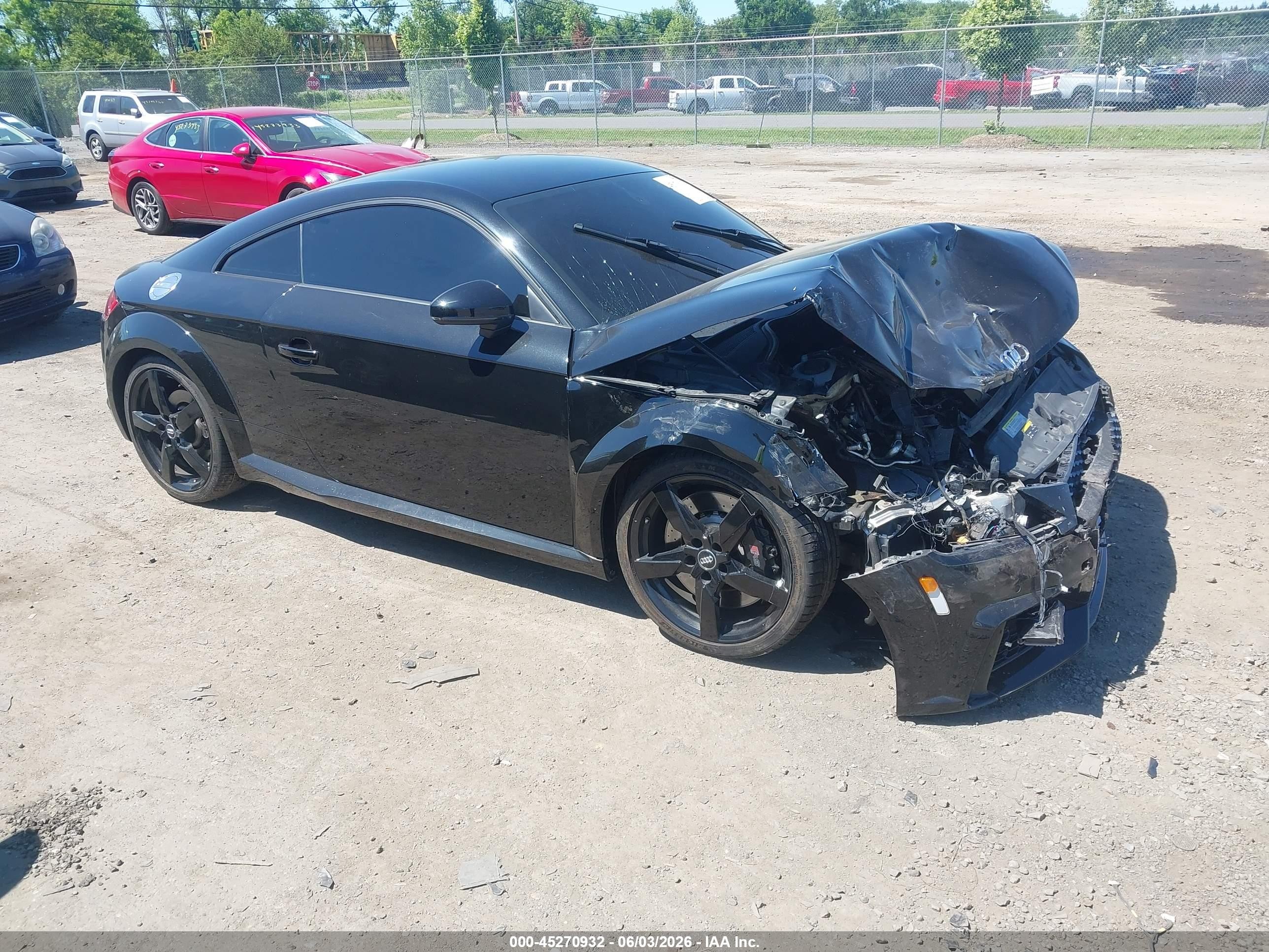 2018 Audi TT RS, VIN WUACSAFV7J1902109 — Front end