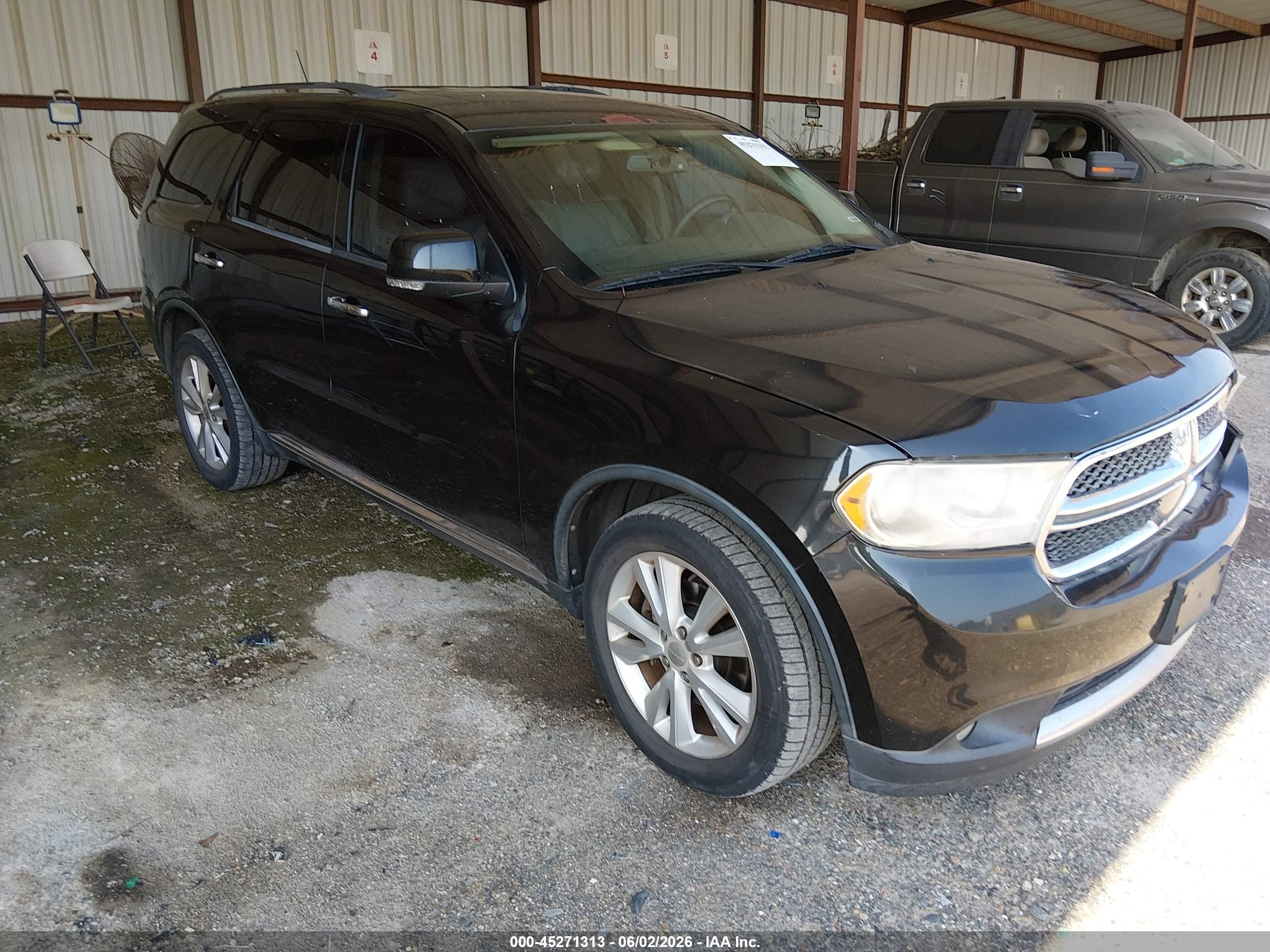 2013 Dodge Durango Crew, VIN 1C4SDHDT9DC564217 — Front end