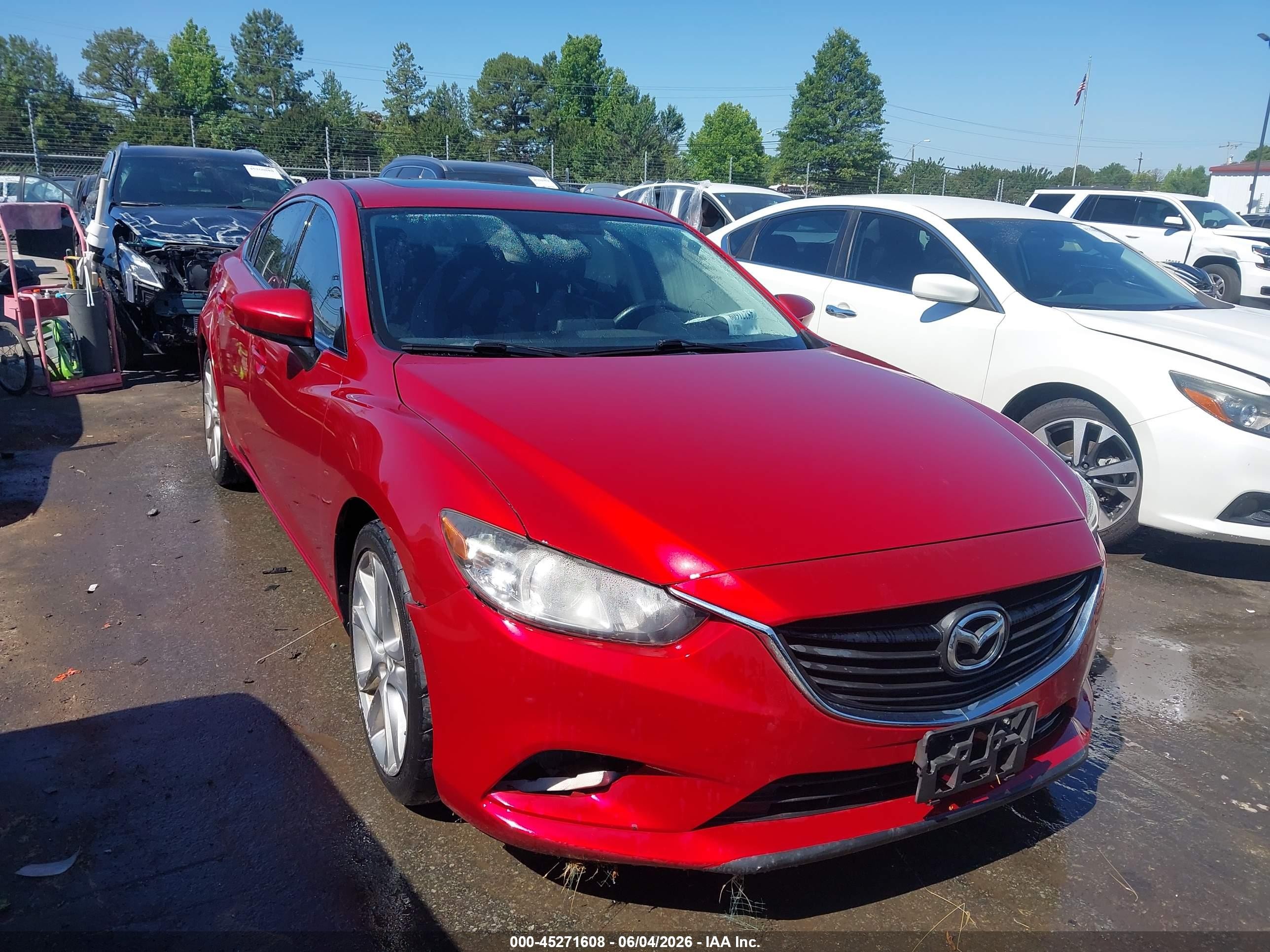 2016 Mazda 6 i Touring, VIN JM1GJ1V57G1485697 — Fresh water flood